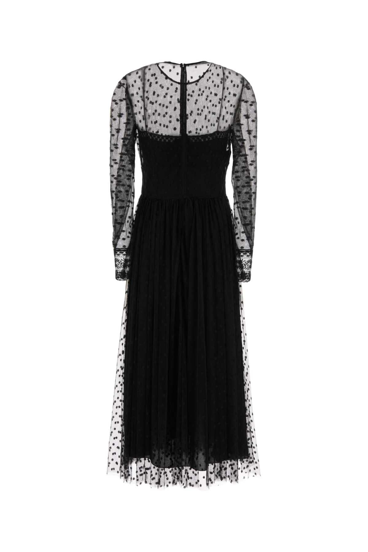 Alberta Ferretti Women Black Tulle Dress ALBERTA FERRETTI