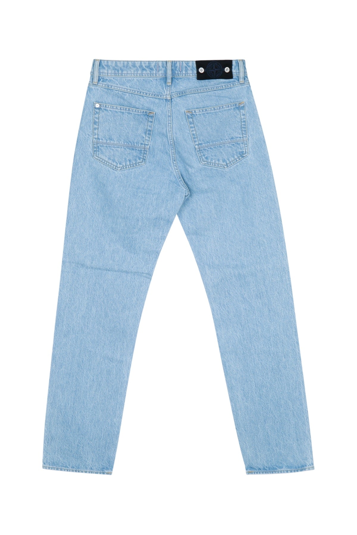 Stone Island Men Trousers - Blue Light Wash STONE ISLAND