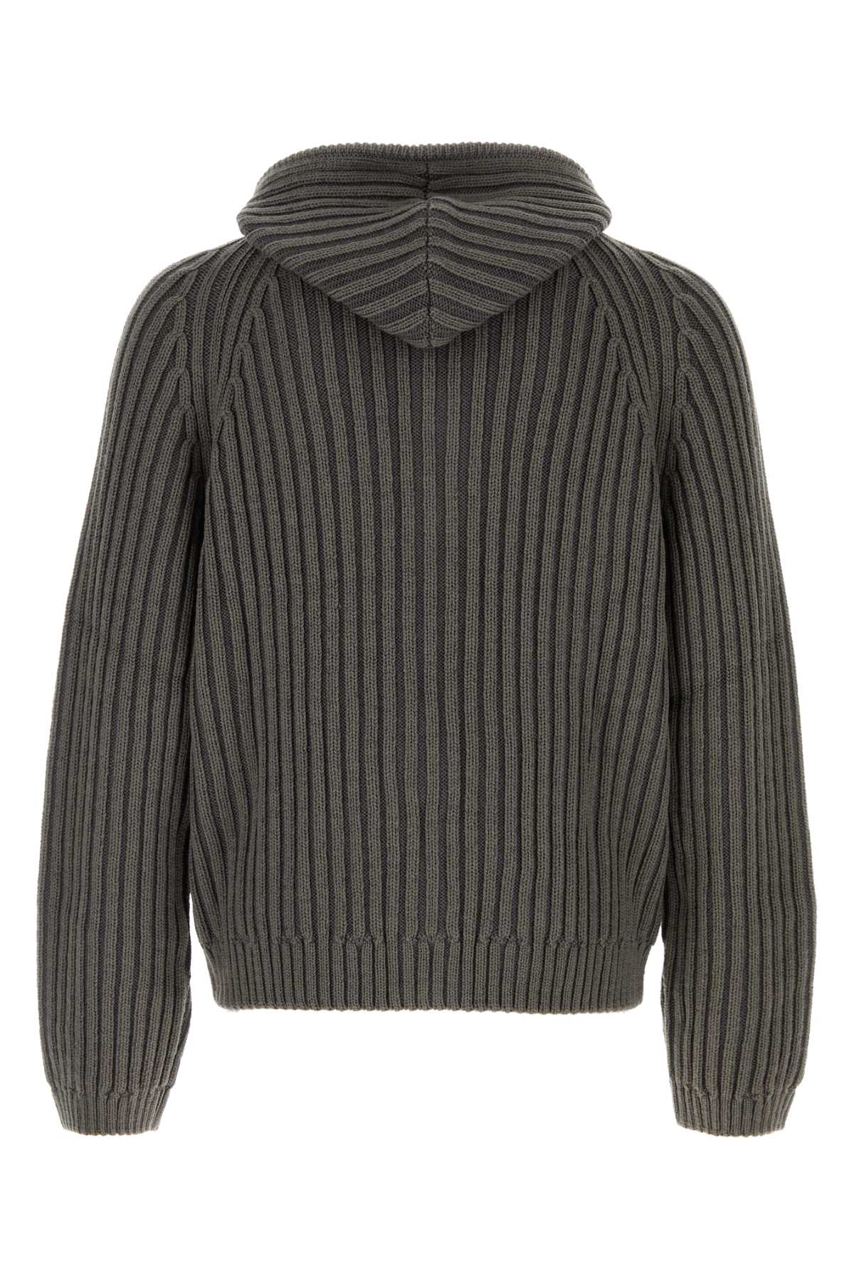 Our Legacy Men Dark Grey Wool Sweatshirt OUR LEGACY
