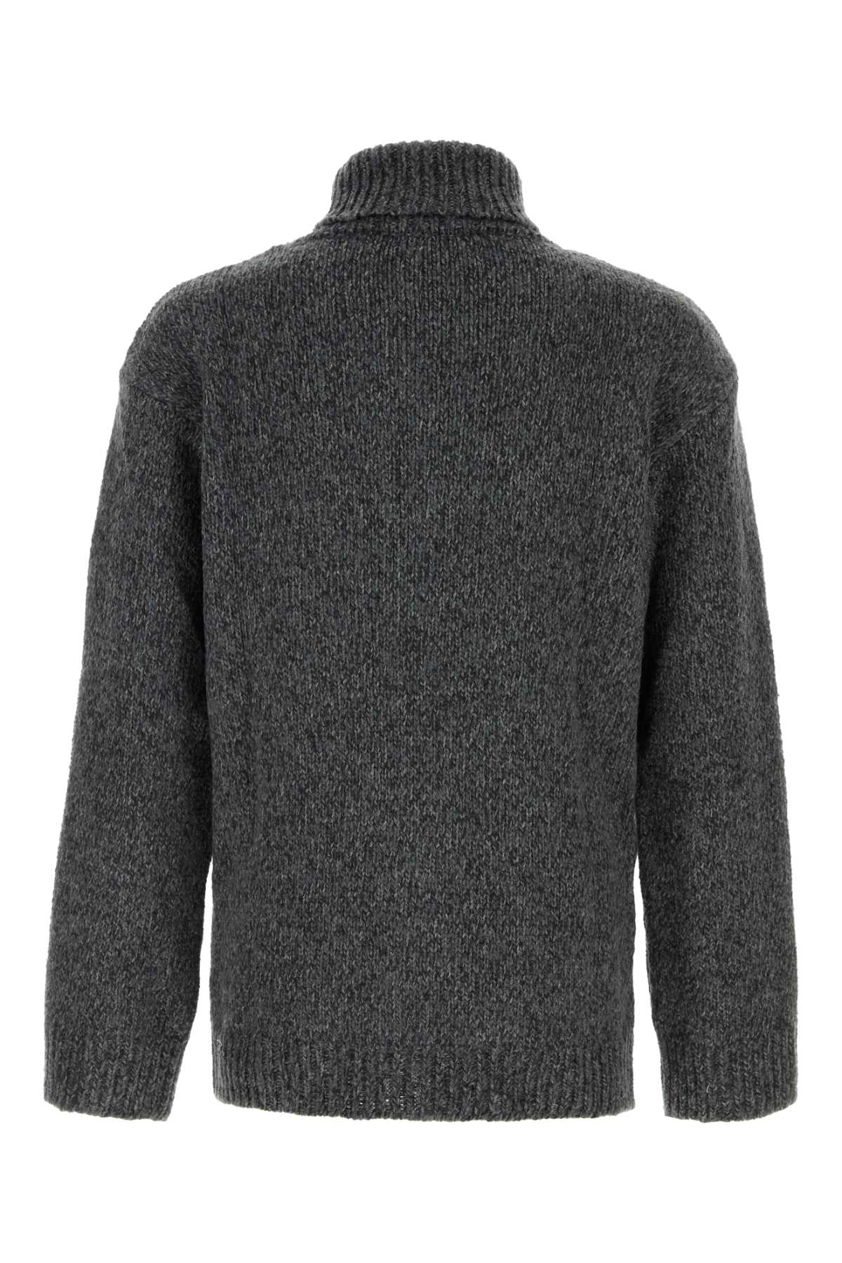Our Legacy Men Grey Wool Sweater OUR LEGACY