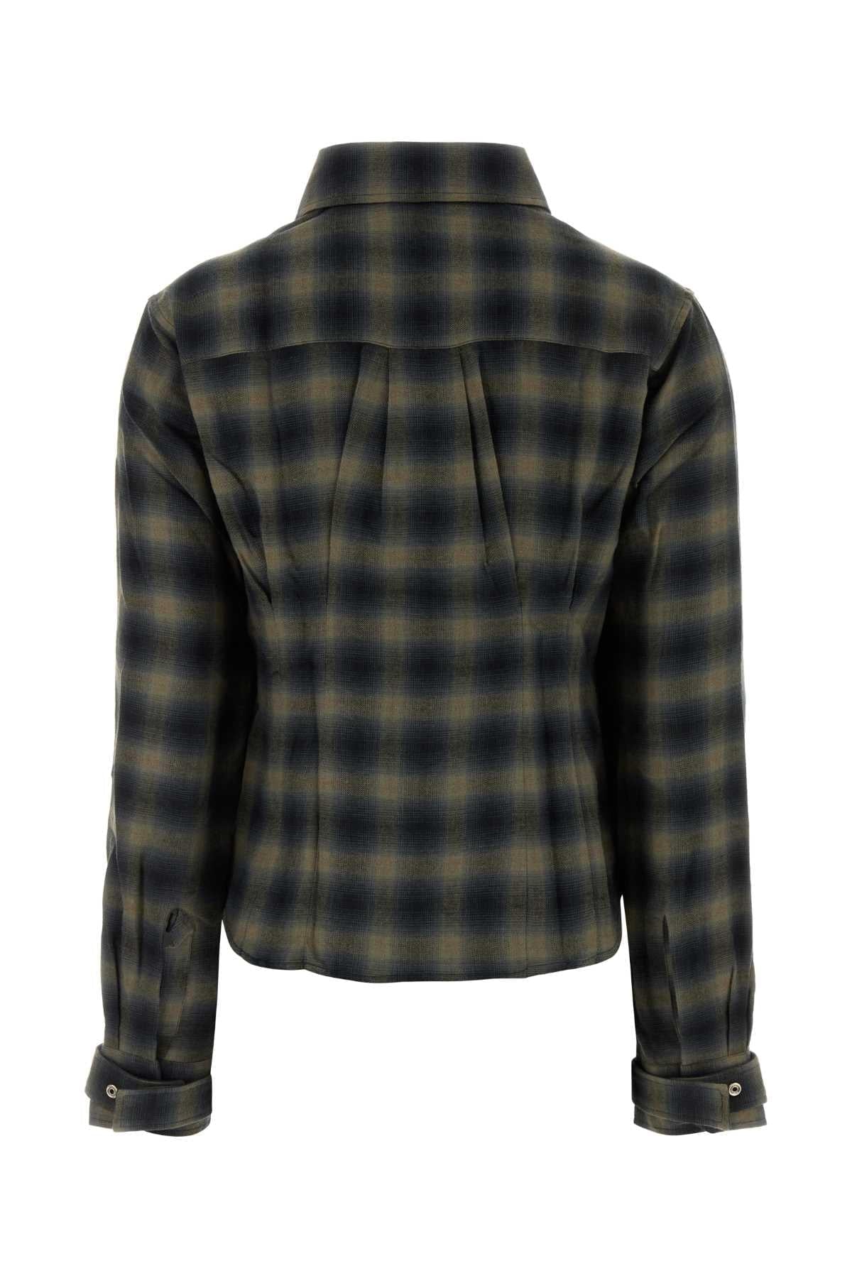 Our Legacy Women Embroidered Cotton Blend Shirt OUR LEGACY