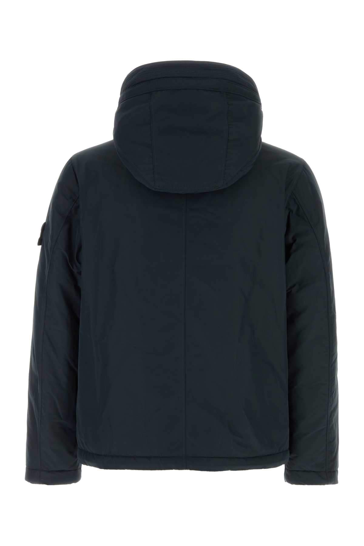 Stone Island Men Midnight Blue Polyester Blend Padded Jacket STONE ISLAND