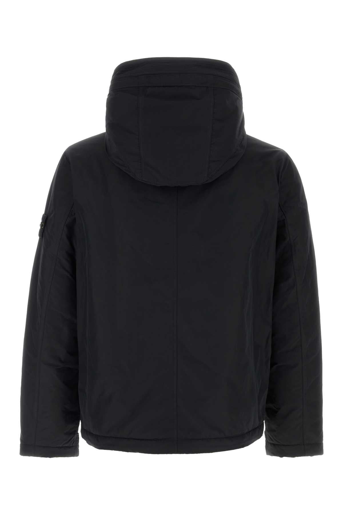 Stone Island Men Black Polyester Blend Padded Jacket STONE ISLAND