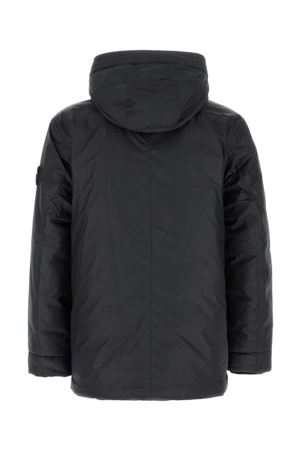 Stone Island Men Midnight Blue Nylon And Polyester Parka STONE ISLAND