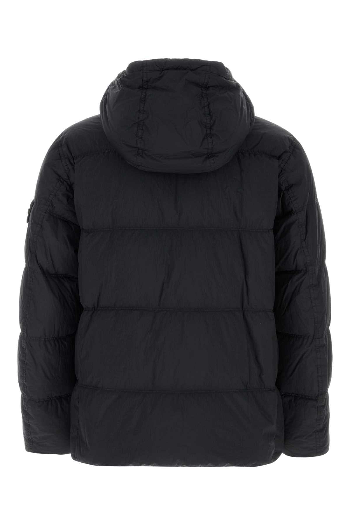 Stone Island Men Slate Nylon Down Jacket STONE ISLAND