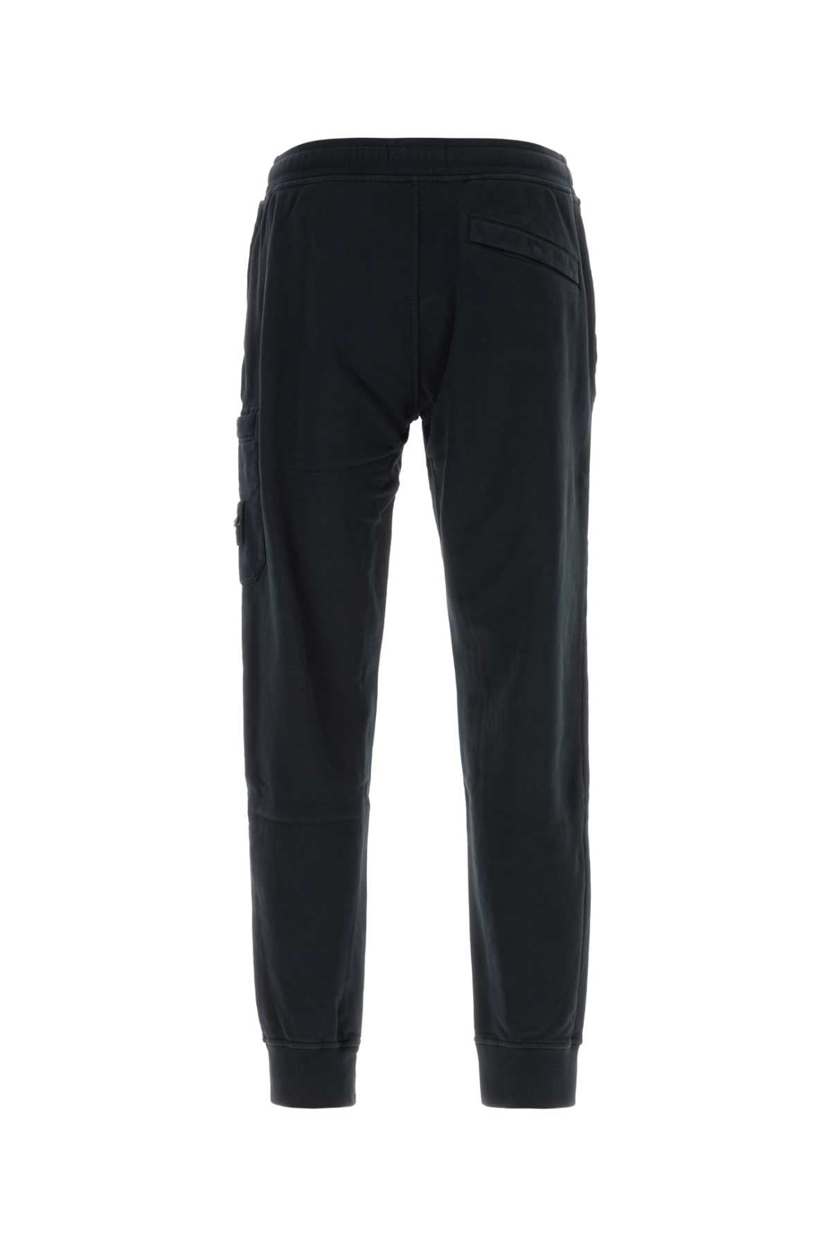 Stone Island Men Slate Cotton Joggers STONE ISLAND