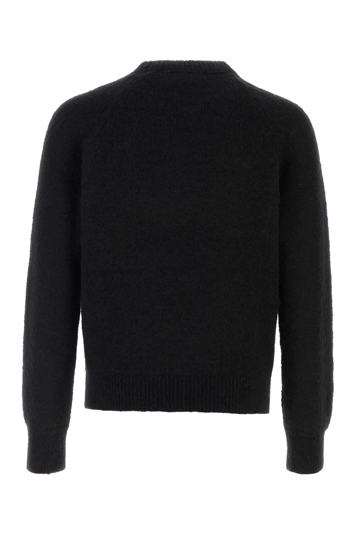Dries Van Noten Men Black Alpaca Blend Melbourne Sweater DRIES VAN NOTEN
