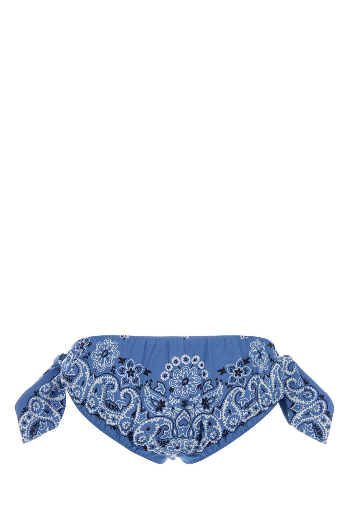 Miu Miu Women Printed Poplin Brief MIU MIU