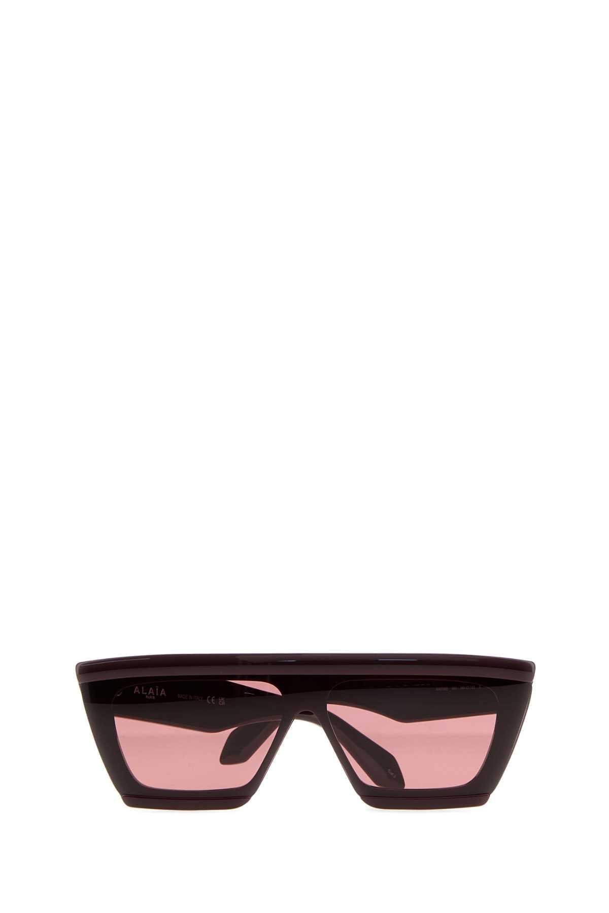 Alaia Women Purple Acetate Sunglasses ALAIA