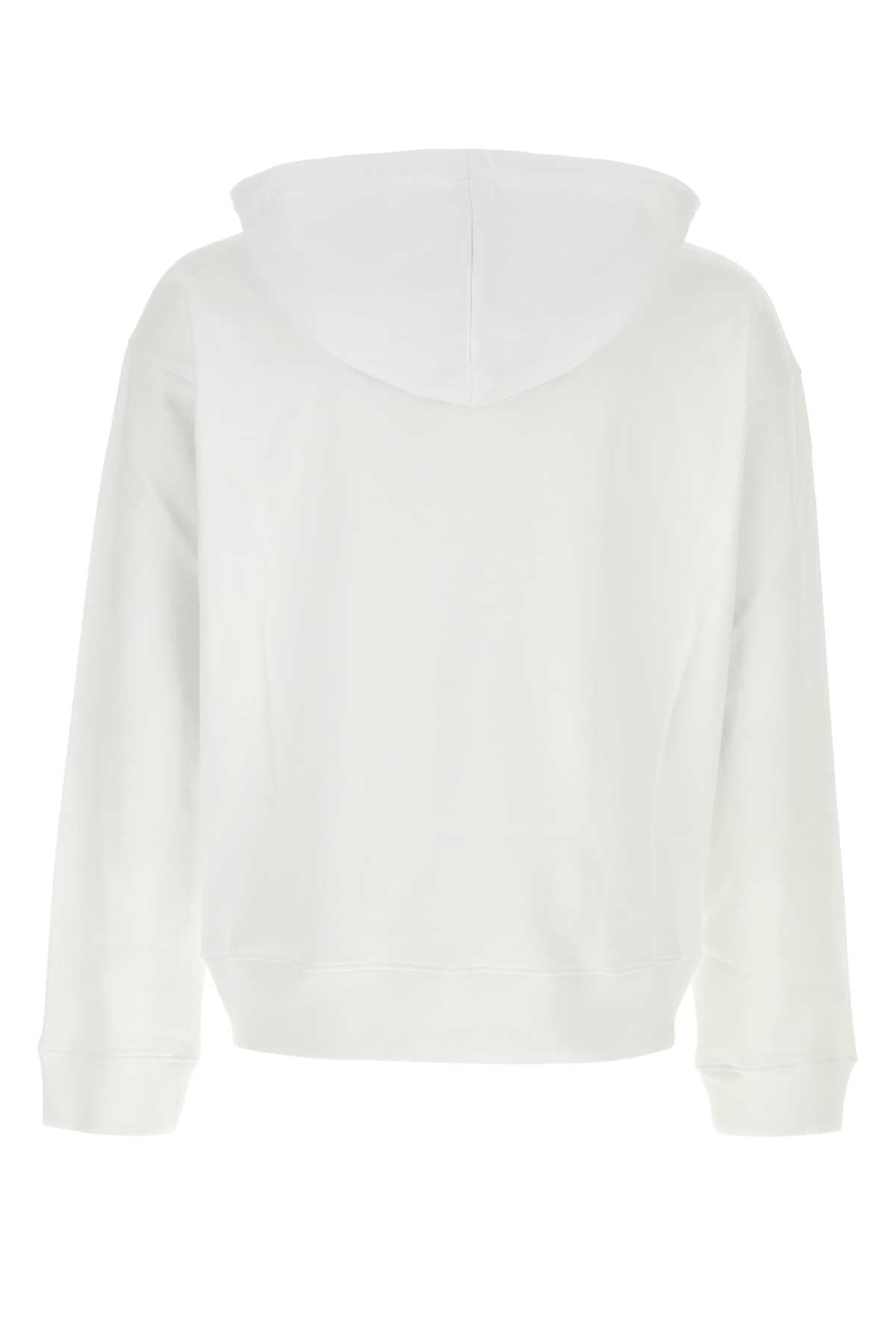 Moschino Men White Cotton Sweatshirt MOSCHINO