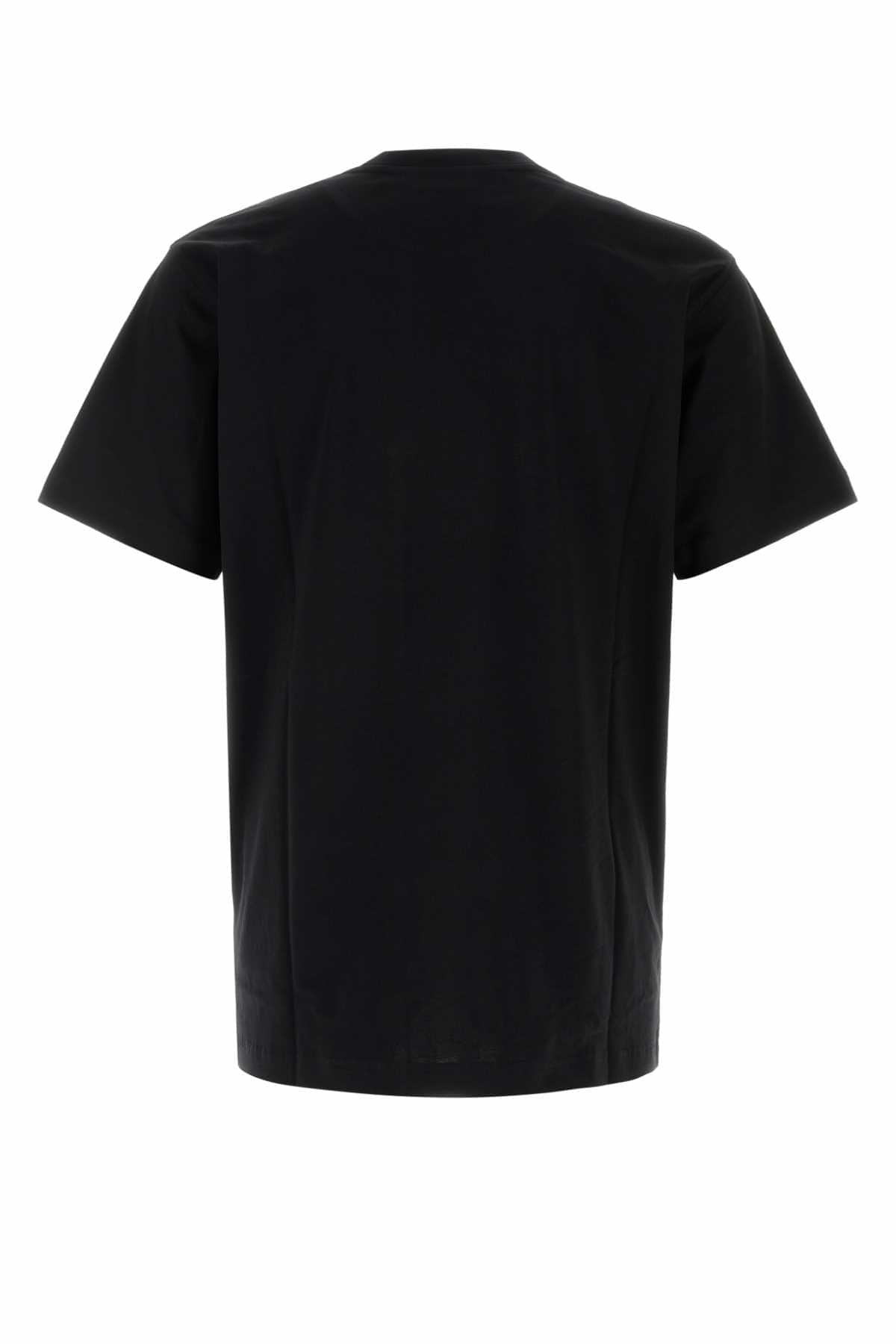 Moschino Men Black Cotton T-Shirt MOSCHINO