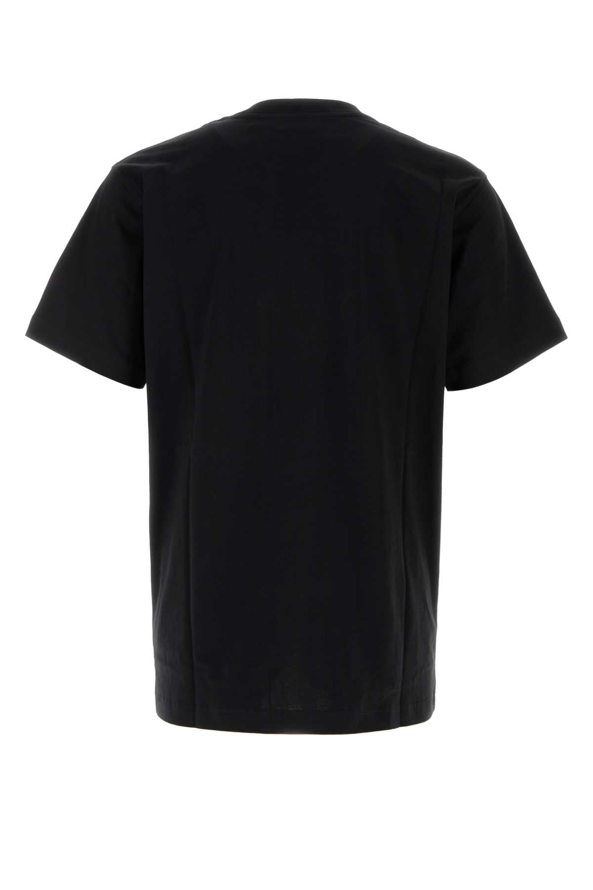 Moschino Men Black Cotton T-Shirt MOSCHINO
