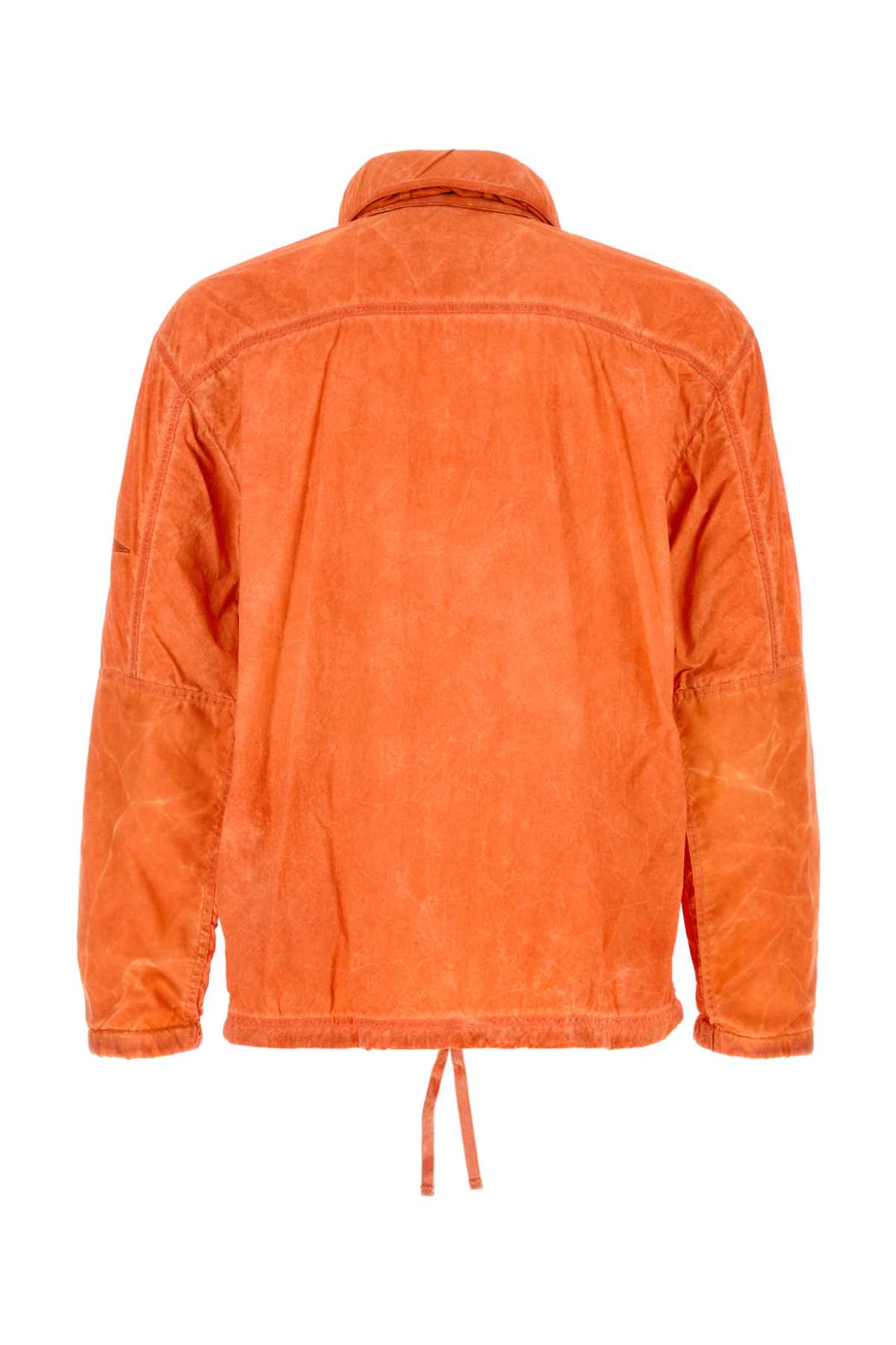 Stone Island Men Orange Nylon Jacket STONE ISLAND