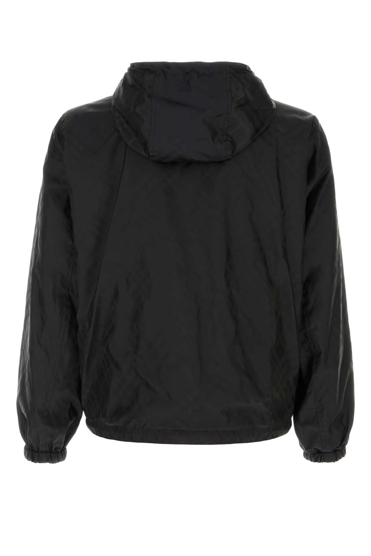 Burberry Men Printed Nylon Reversible Jacket BURBERRY