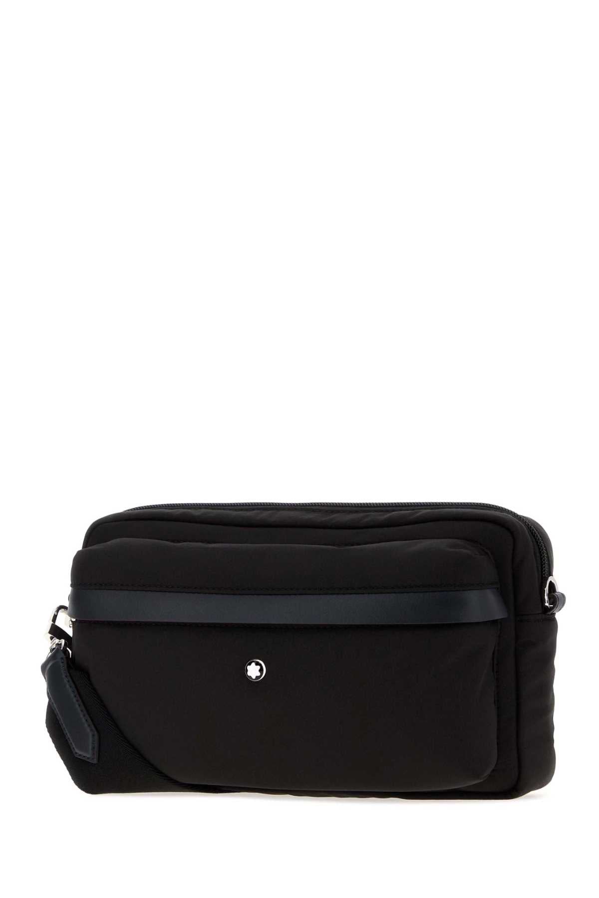 Montblanc Men Black Canvas Crossbody Bag MONTBLANC