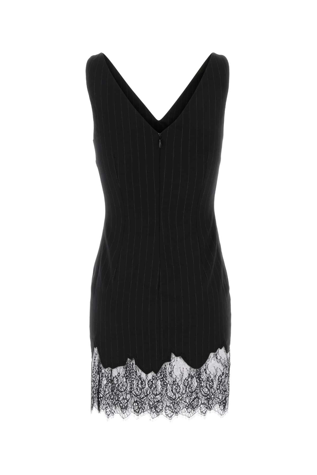 The Andamane Women Embroidered Twill Tori Mini Dress THE ANDAMANE