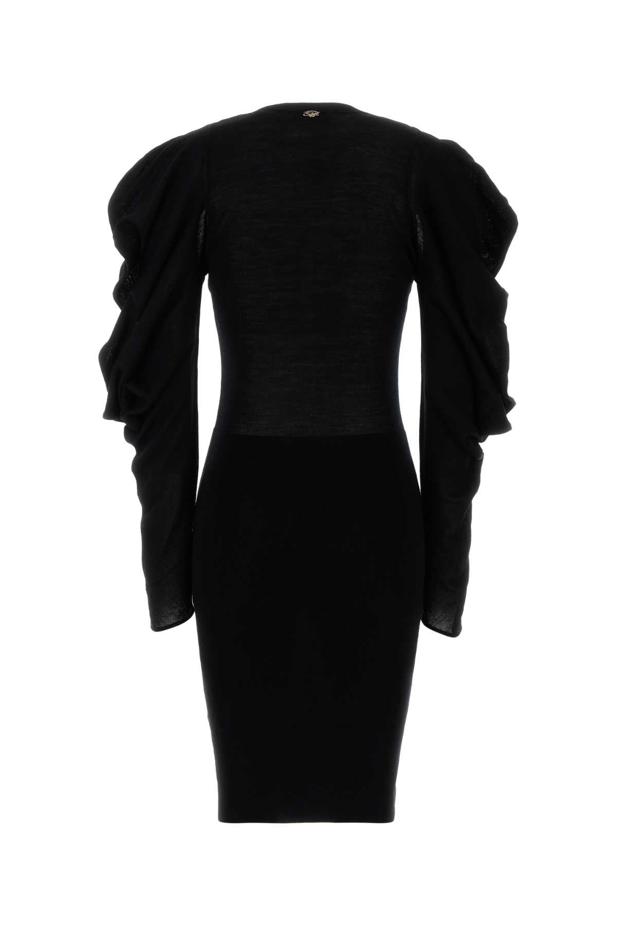 Blumarine Women Black Knit Dress BLUMARINE