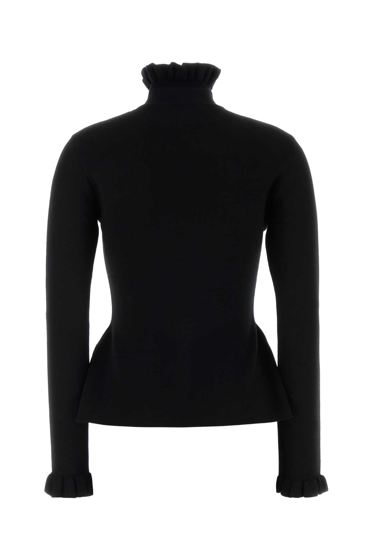 Blumarine Women Black Wool Sweater BLUMARINE