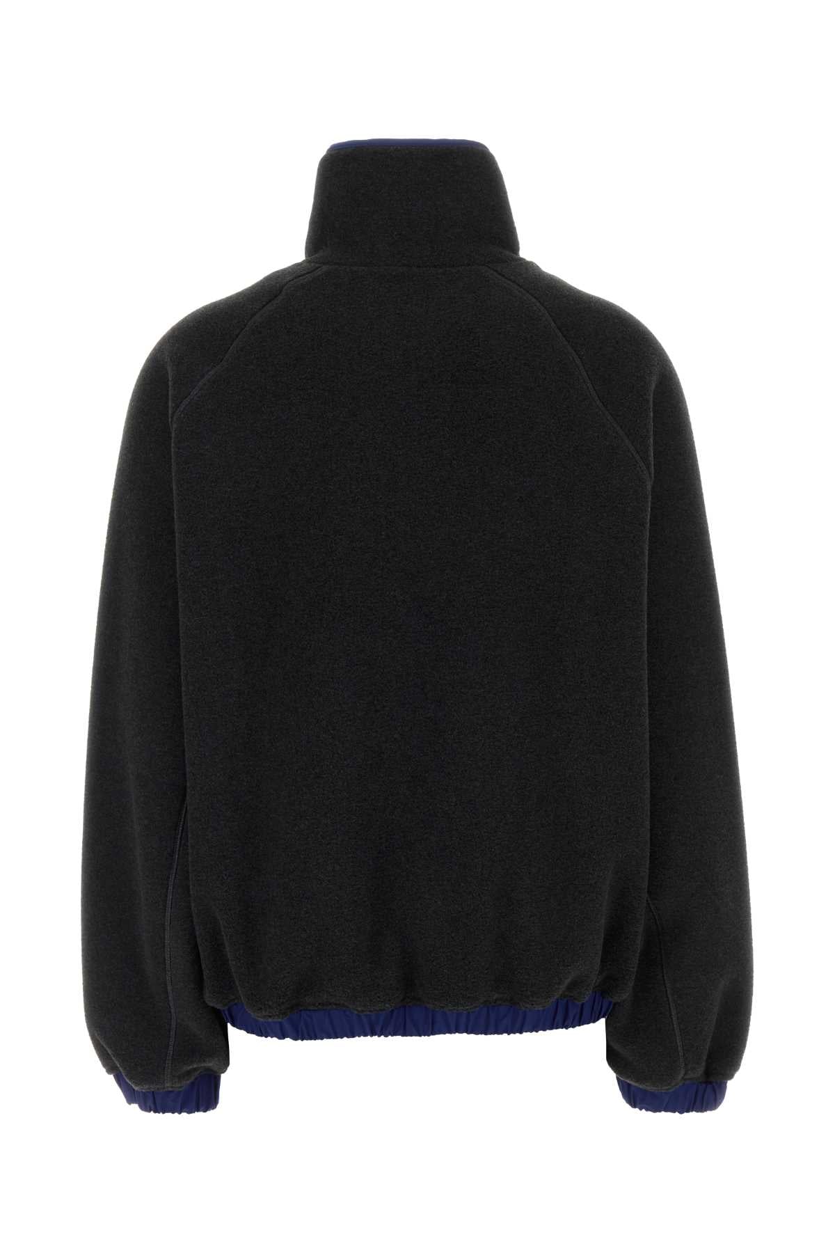 Ami Women Charcoal Pile Sweatshirt AMI PARIS