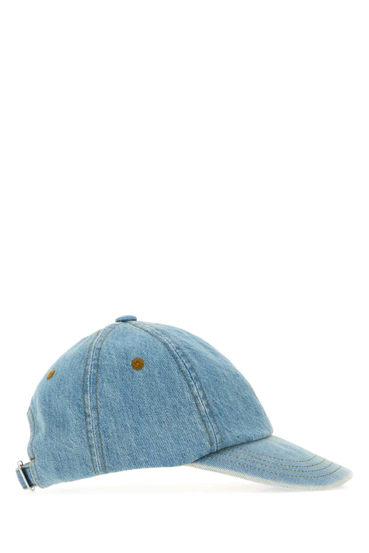 Ami Women Denim Baseball Cap AMI PARIS