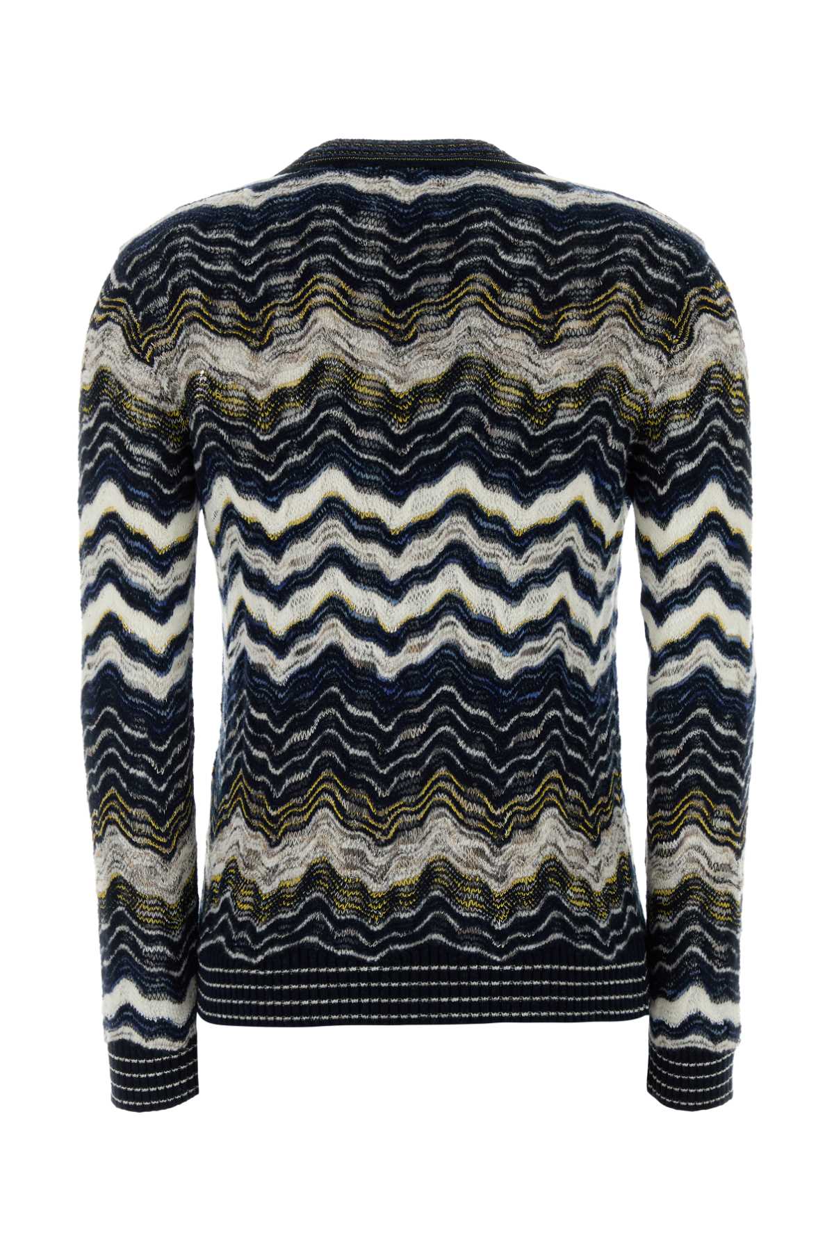 Missoni Women Embroidered Stretch Wool Blend Sweater MISSONI