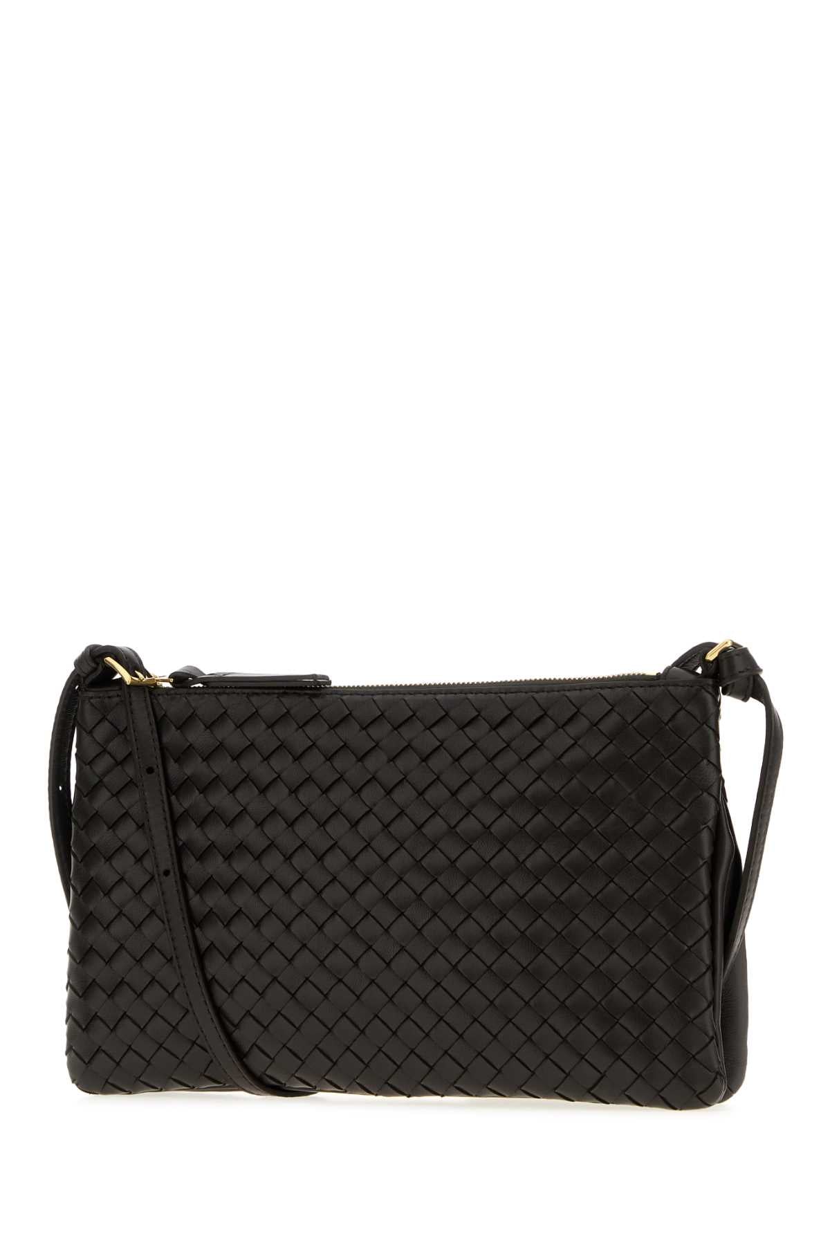 Bottega Veneta Women Dark Brown Leather Small Clutch BOTTEGA VENETA
