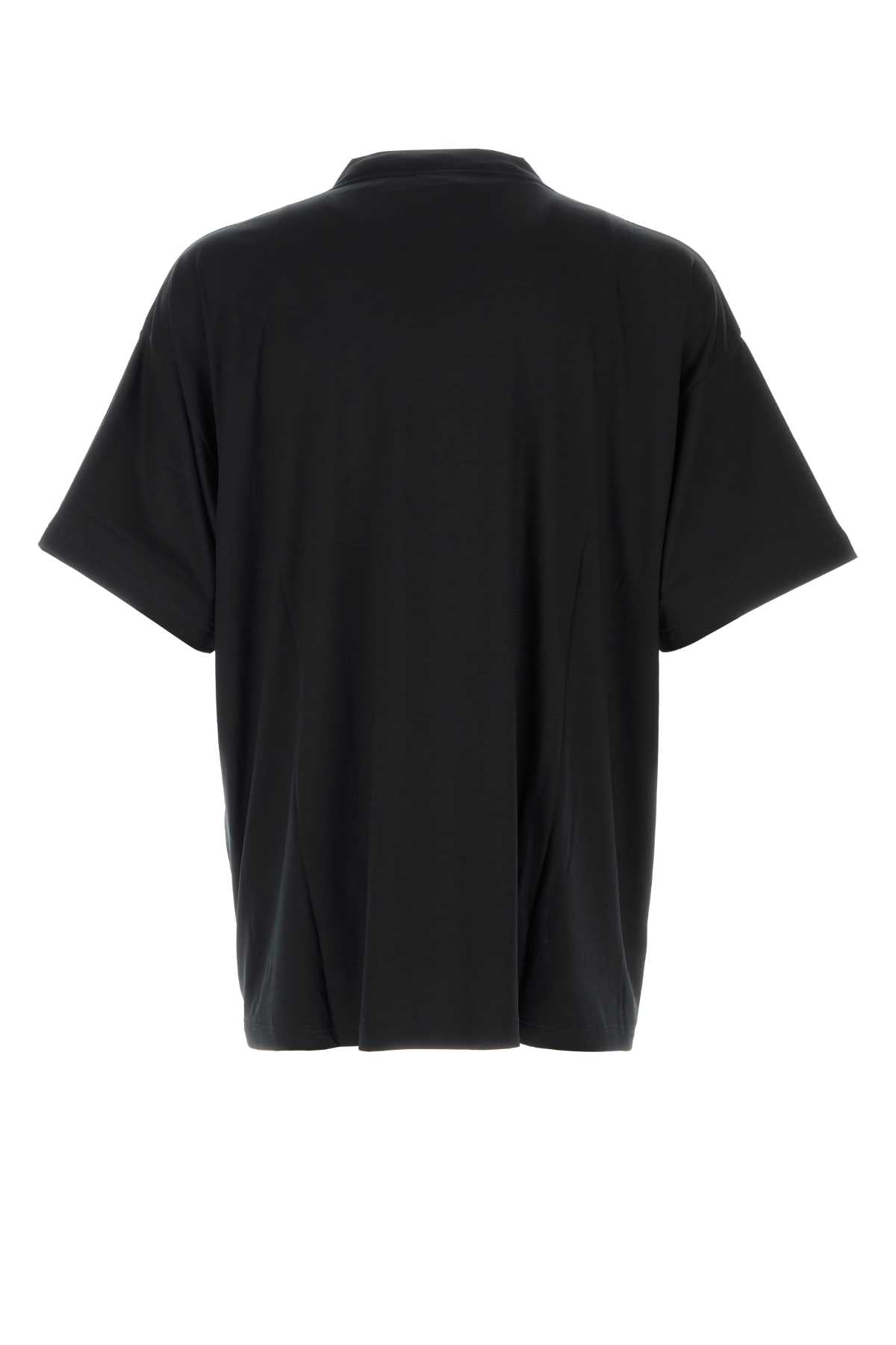Gucci Men Black Stretch Jersey Oversize T-Shirt GUCCI