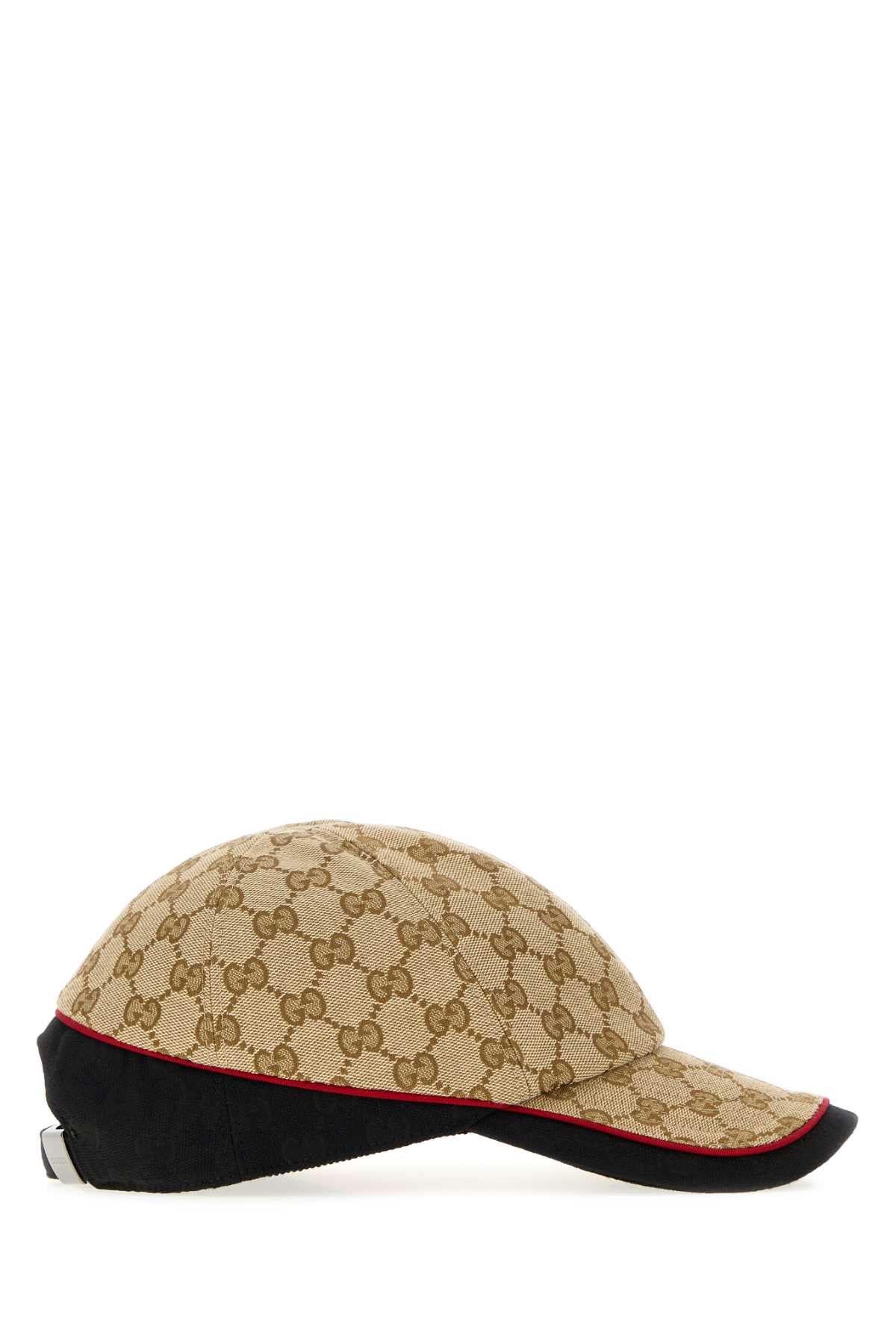 Gucci Men Two-Tone Gg Fabric Baseball Cap GUCCI