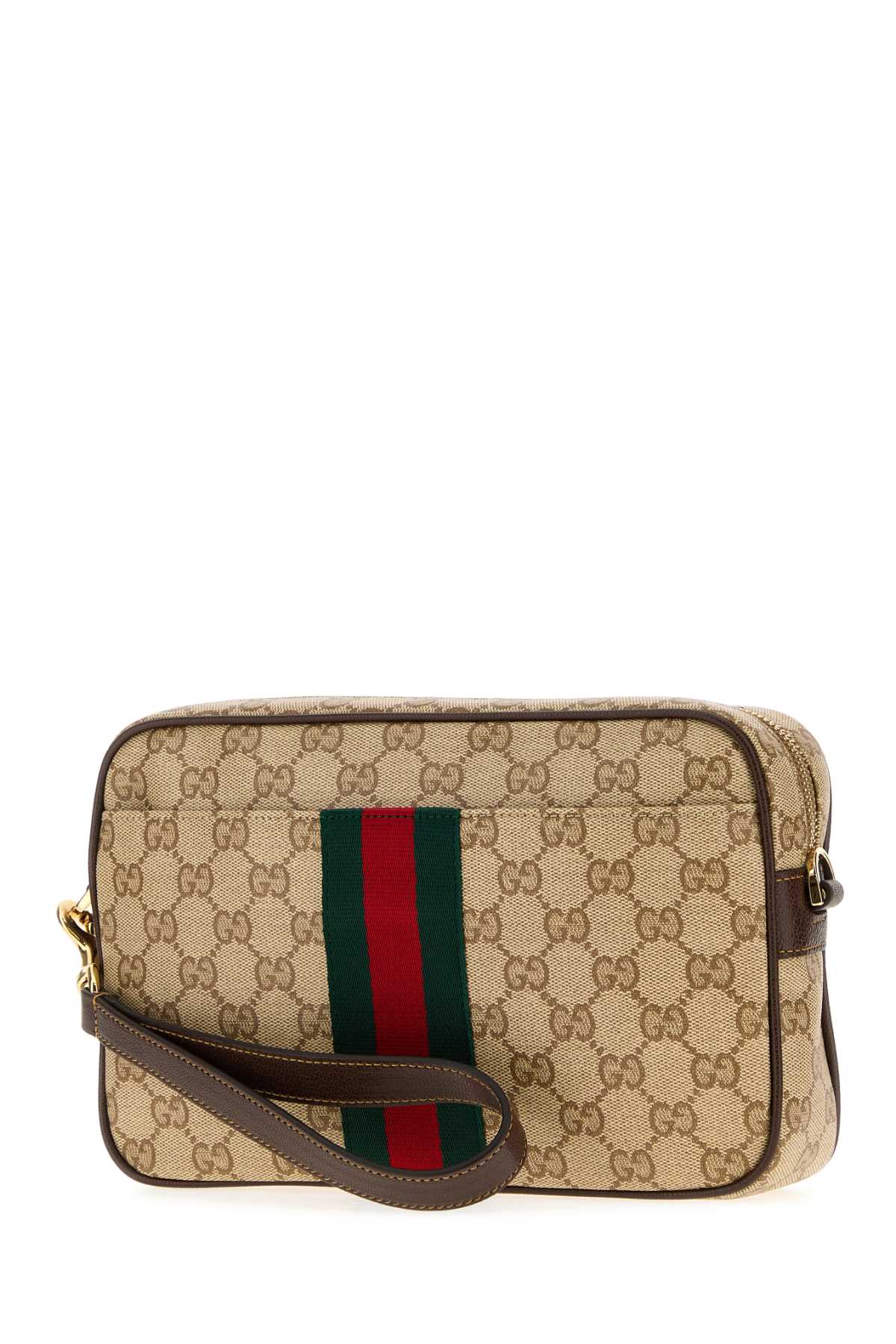 Gucci Men Gg Canvas Small Crossbody Bag GUCCI