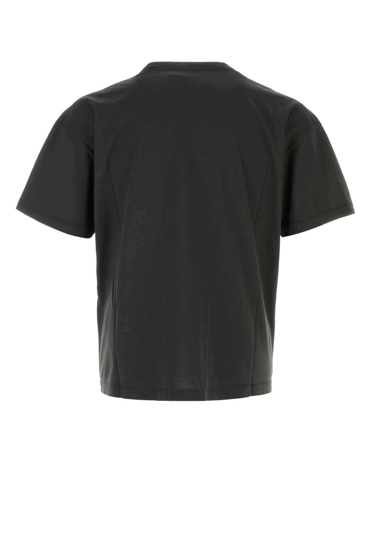 Gucci Men Charcoal Cotton T-Shirt GUCCI
