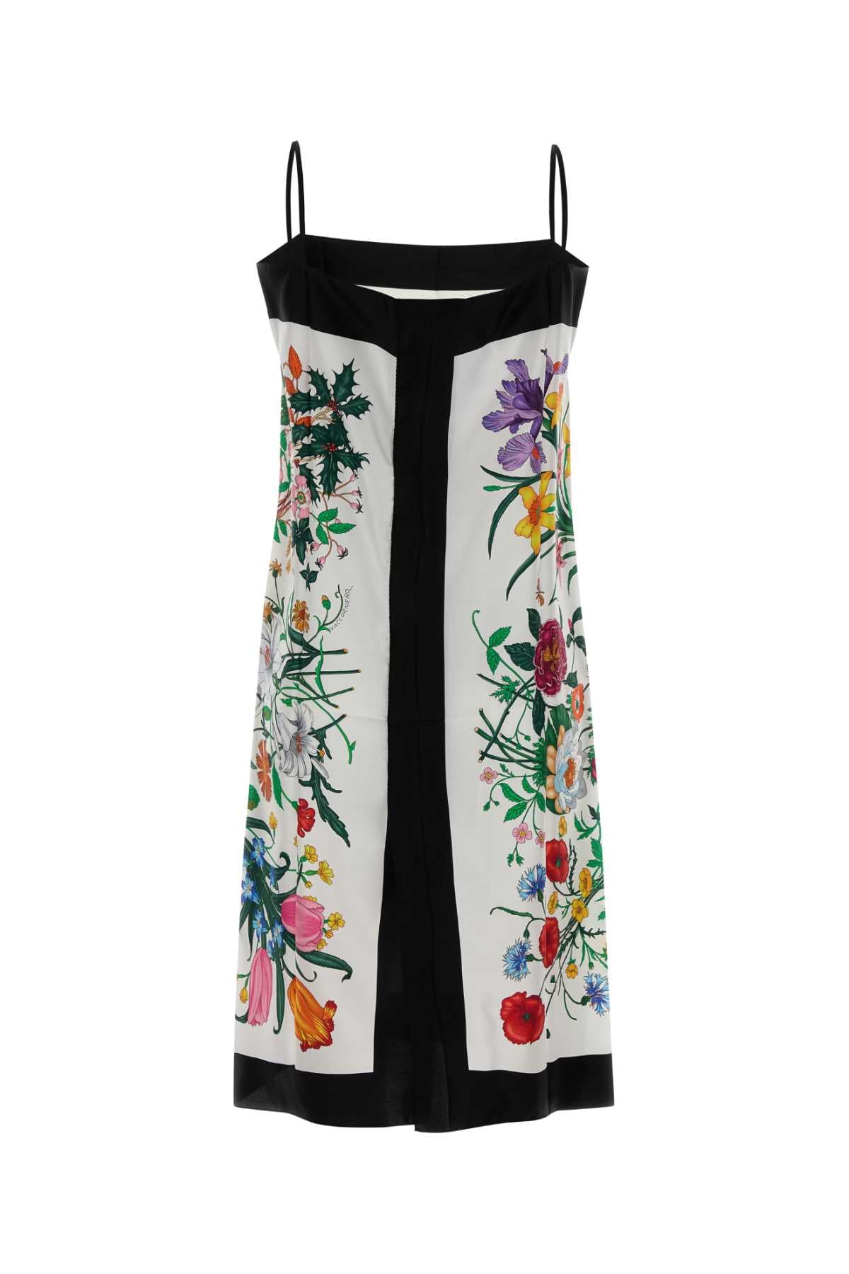 Gucci Women Printed Twill Dress GUCCI