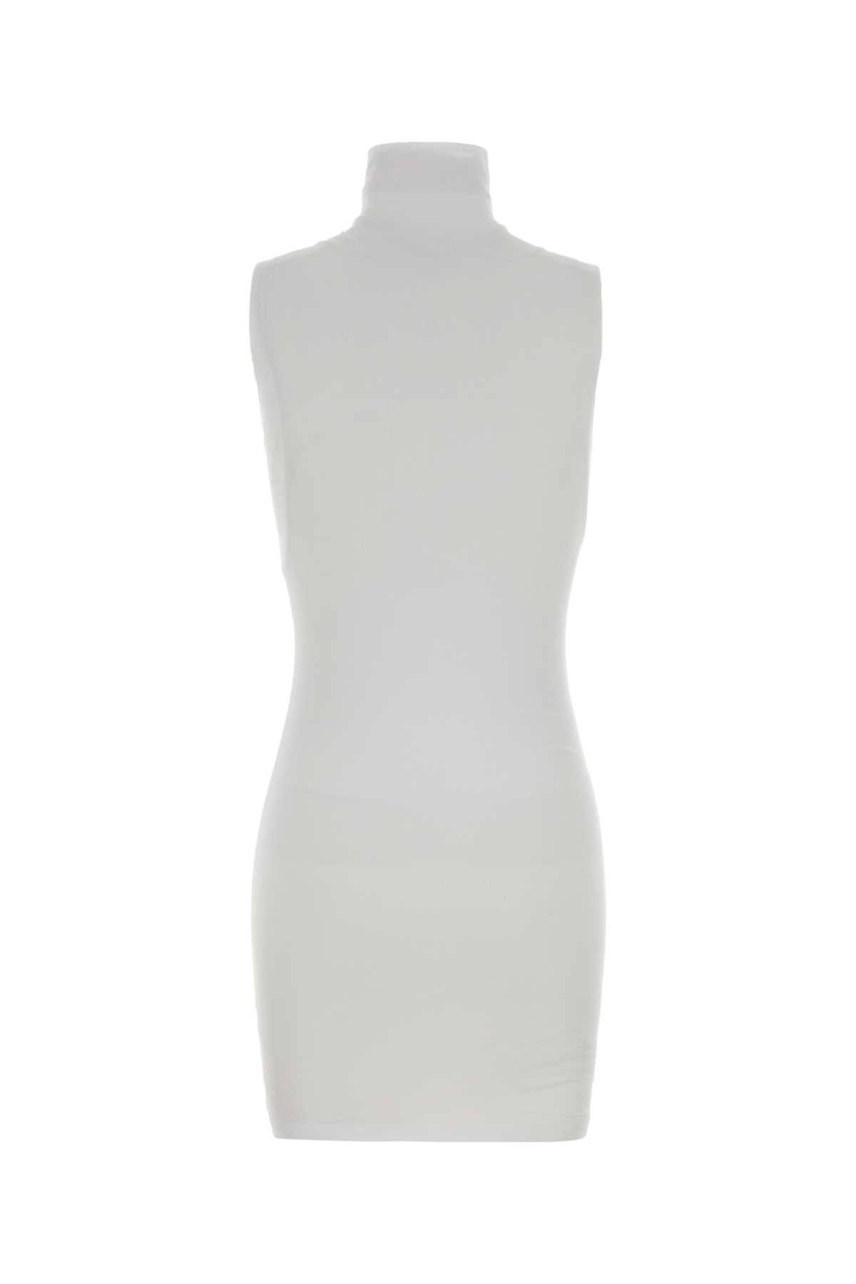 Gucci Women White Stretch Jersey Mini Dress GUCCI