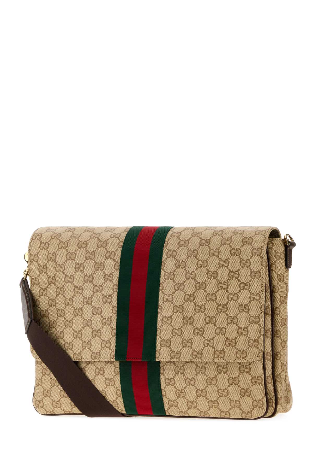 Gucci Men Gg Canvas Crossbody Bag GUCCI