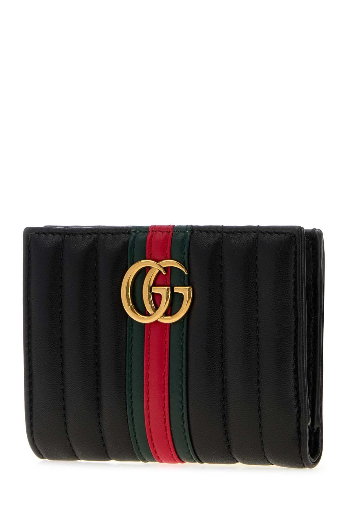 Gucci Women Black Leather Wallet GUCCI