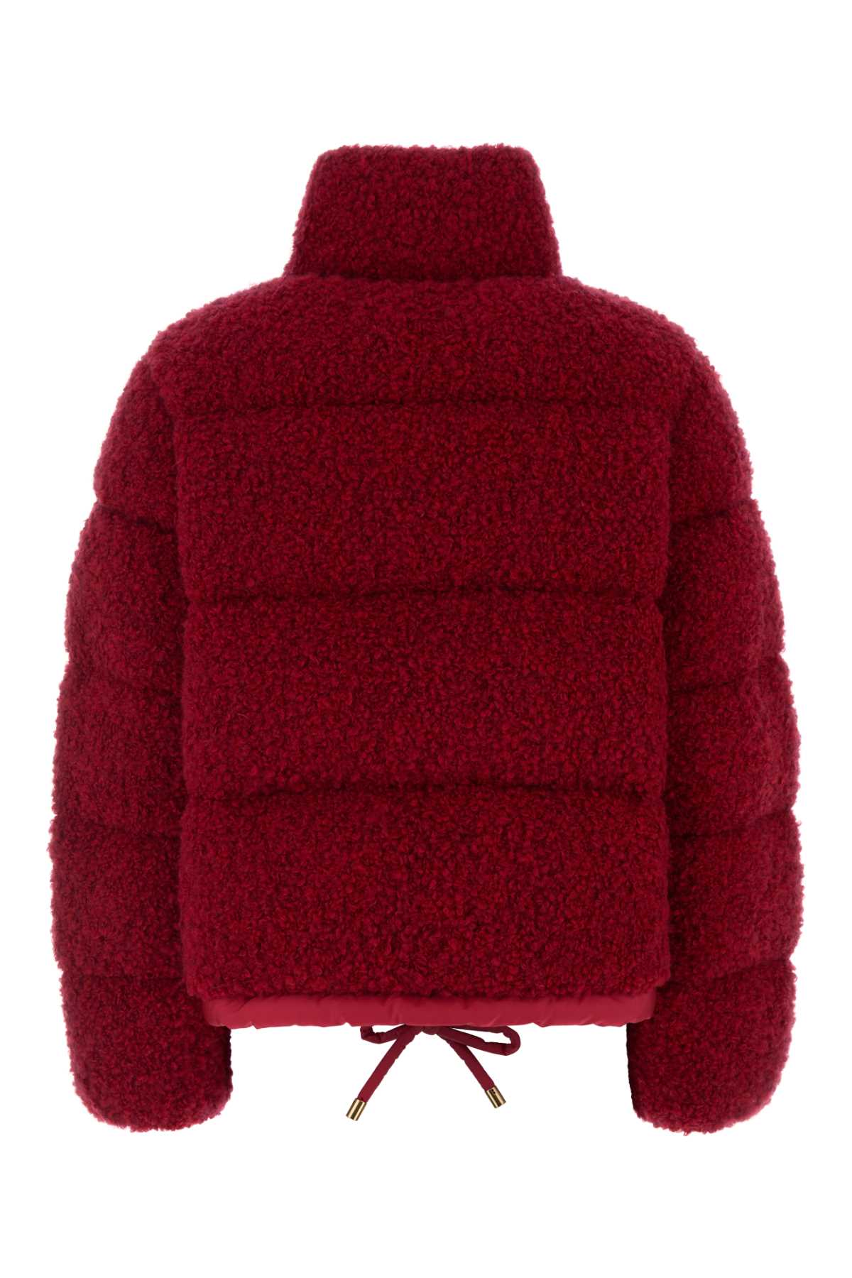 Moncler Women Red Boucle Trascendance Down Jacket MONCLER