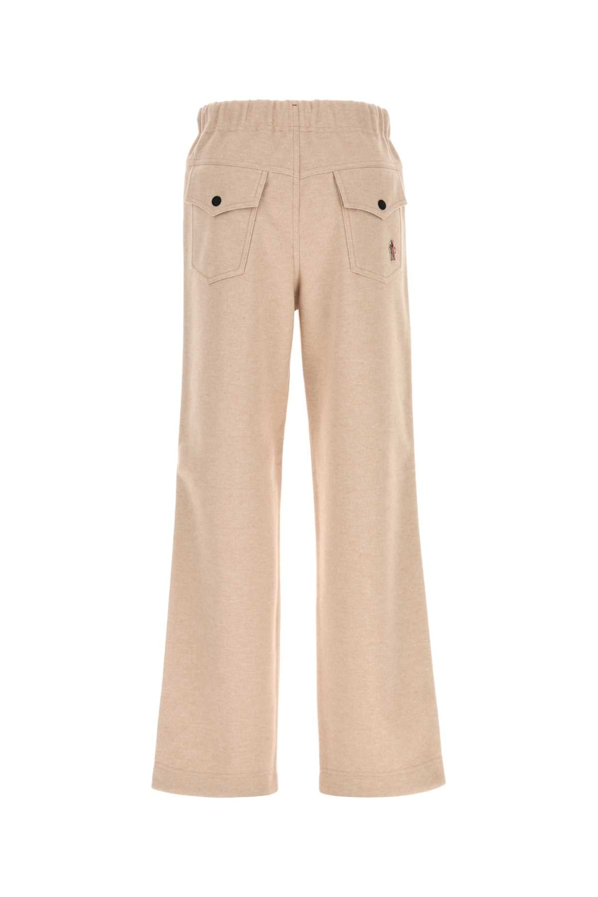 Moncler Grenoble Women Light Pink Flannel Pant MONCLER GRENOBLE