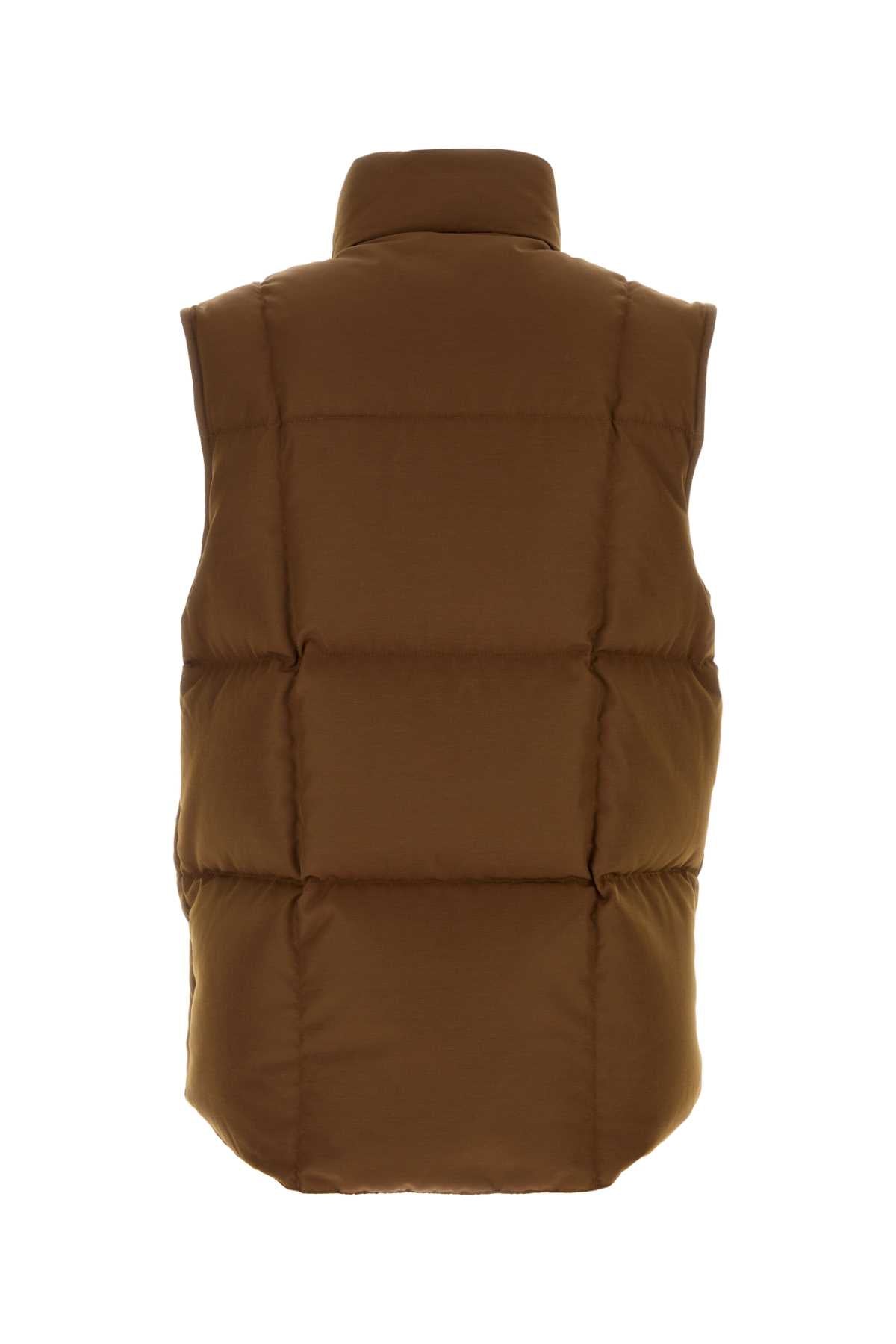 Moncler Men Chocolate Polyester Blend Brumelune Down Jacket MONCLER