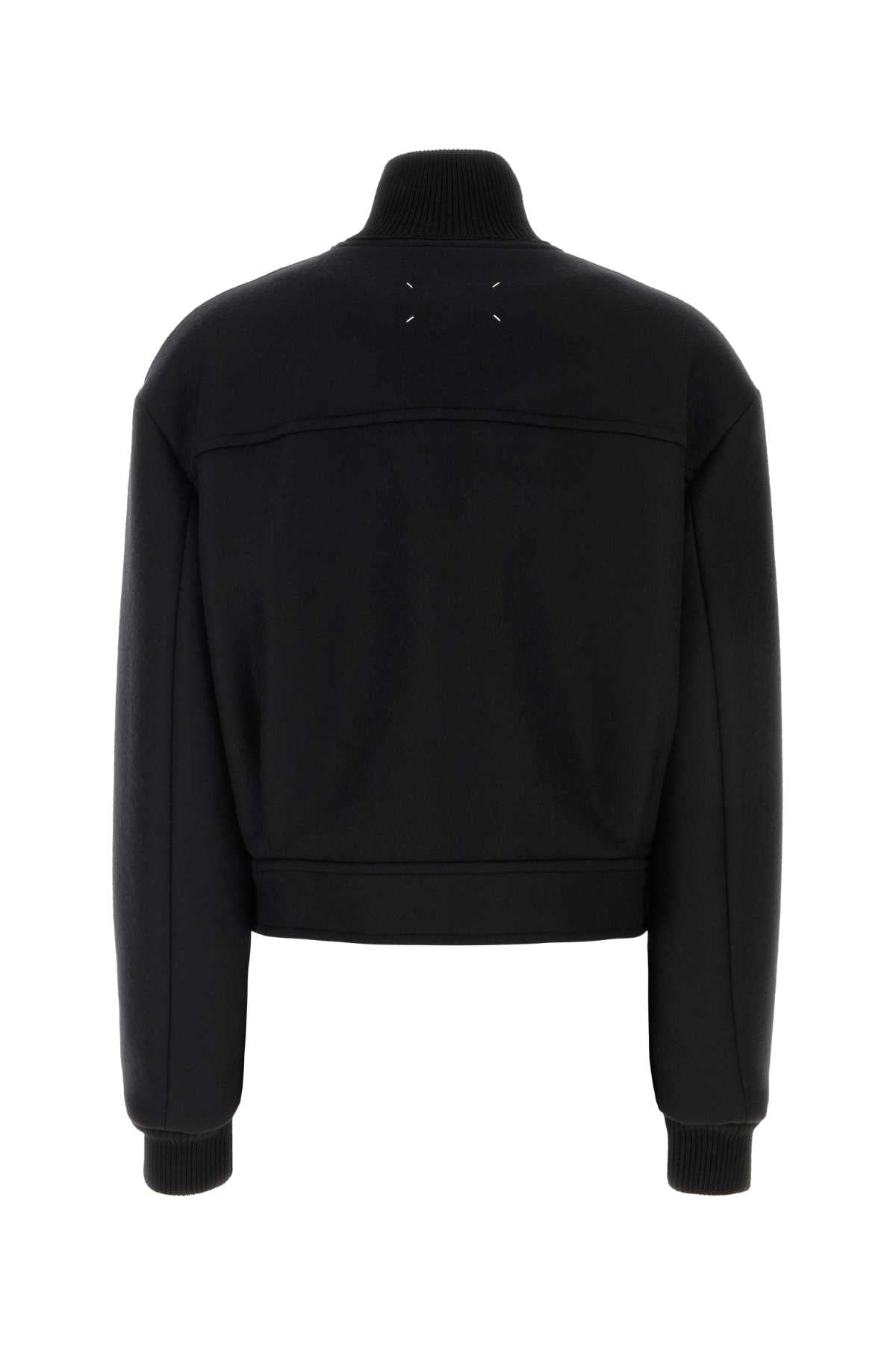Maison Margiela Women Black Wool Jacket MAISON MARGIELA