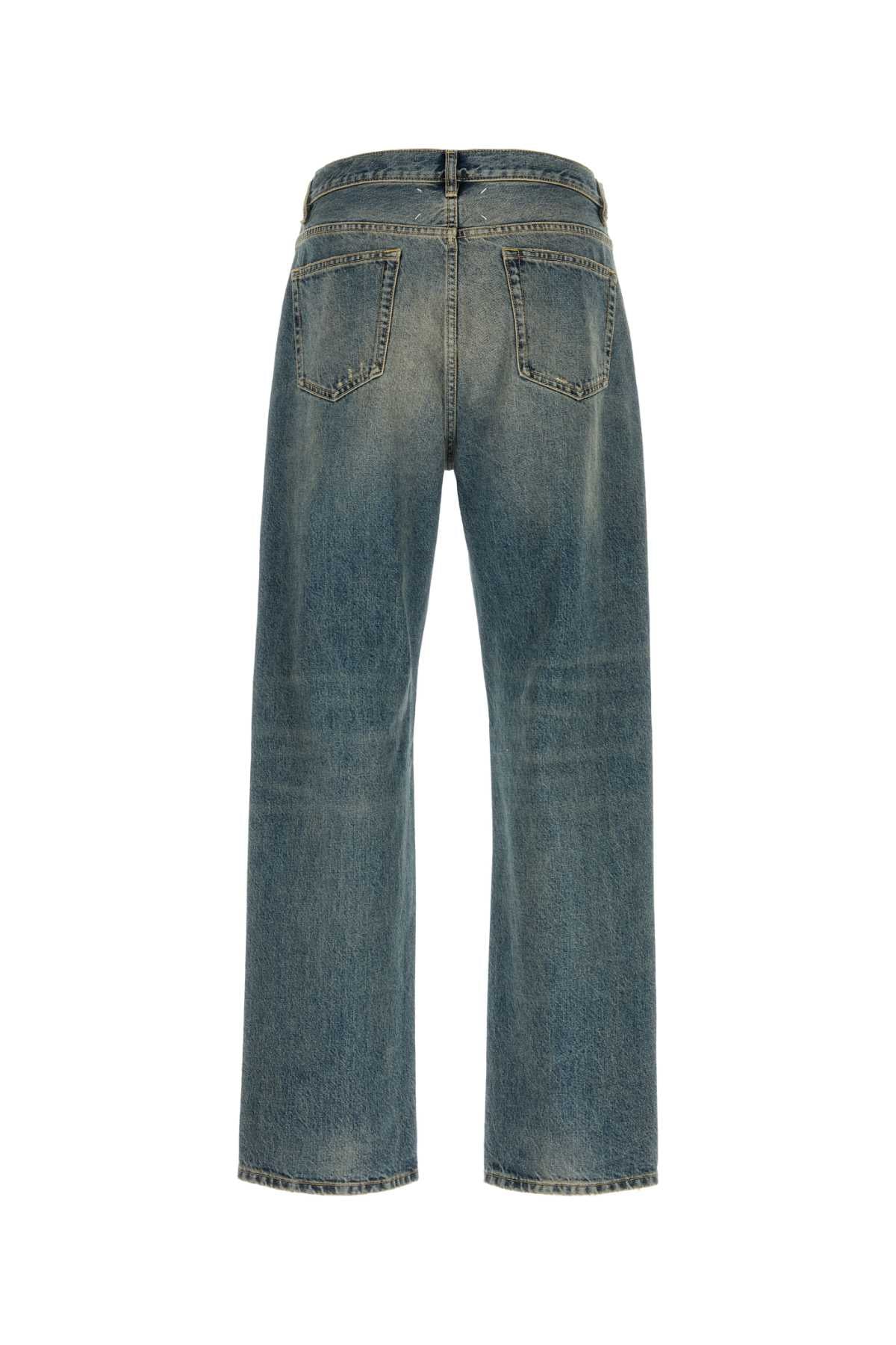 Maison Margiela Men Distressed Denim Trousers MAISON MARGIELA