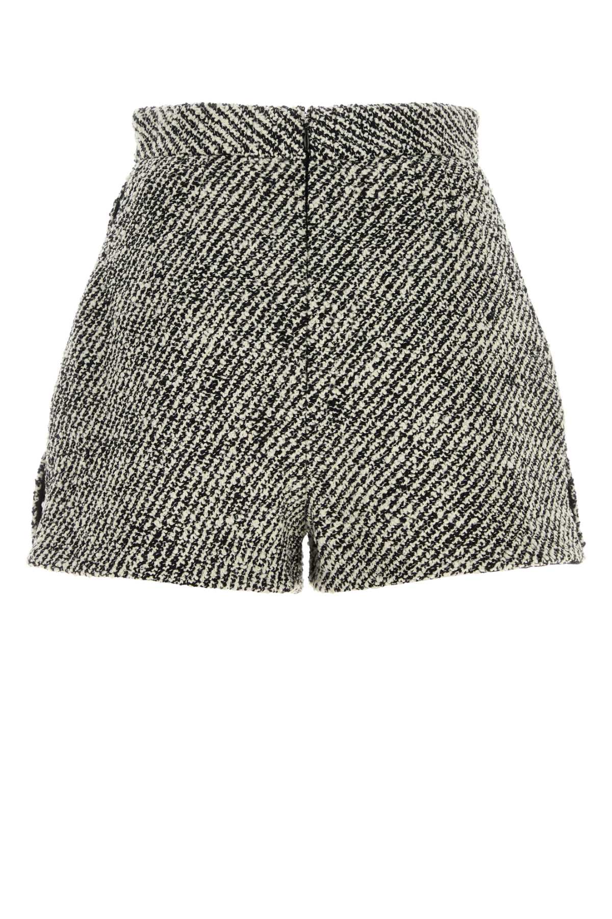 Versace Women Skirt Responsible Bicolour Wool Boucle' VERSACE