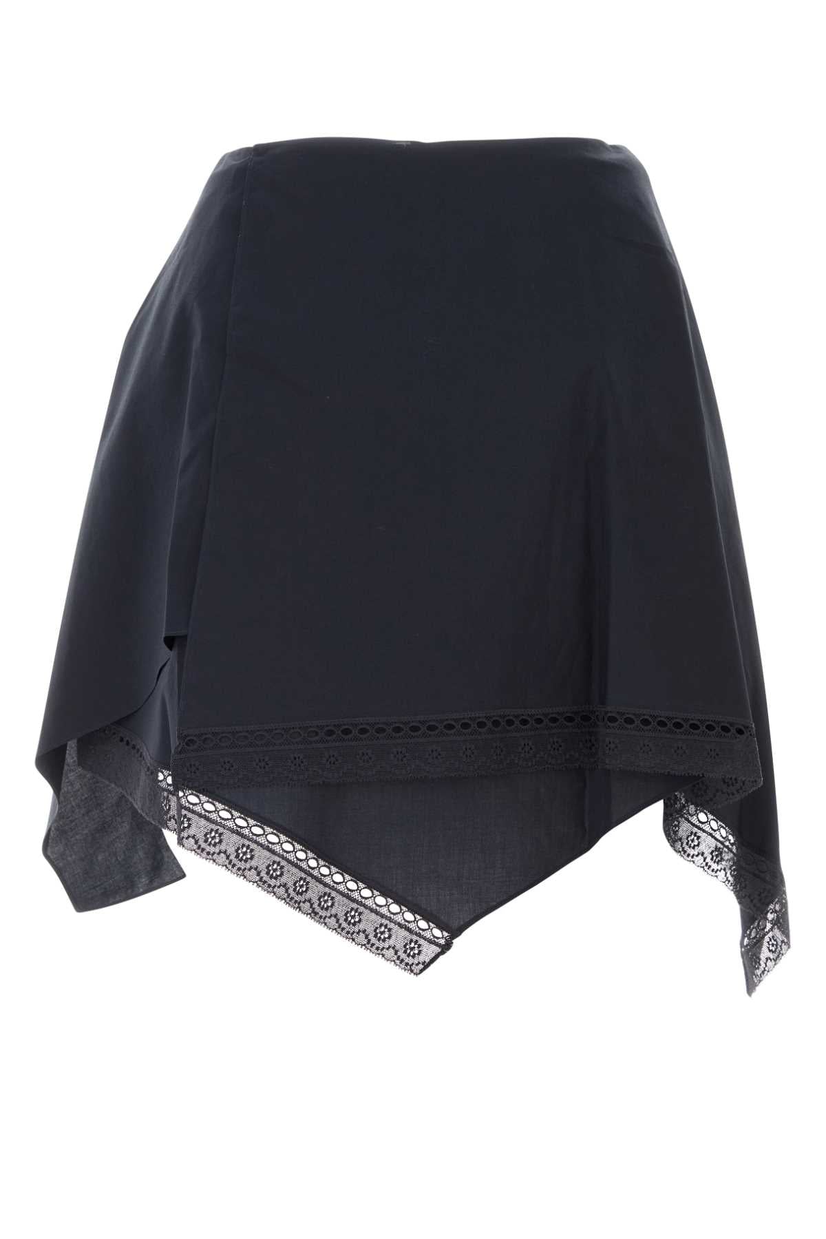 Jw Anderson Women Black Poplin Skrit J.W. ANDERSON