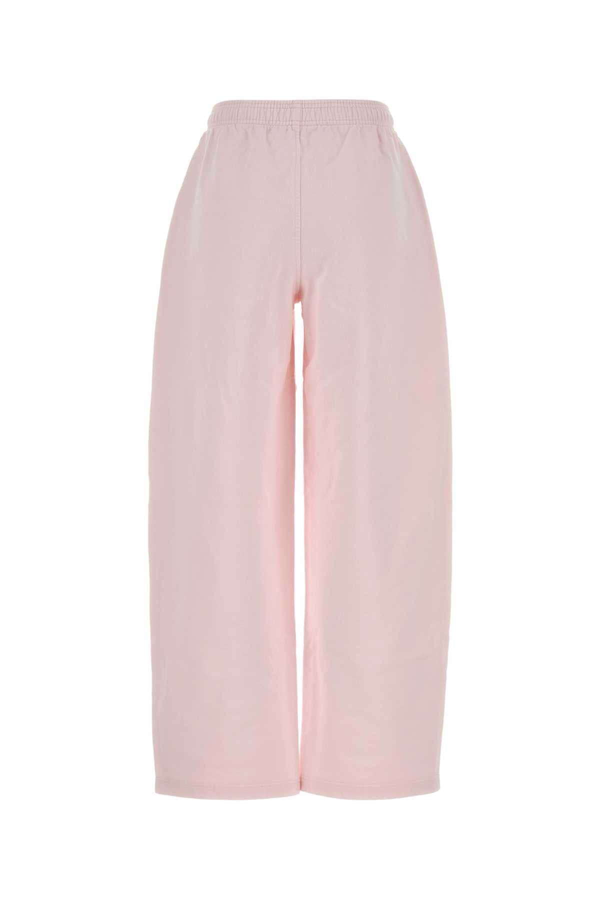 Alexander Wang Women Light Pink Cotton Joggers ALEXANDER WANG