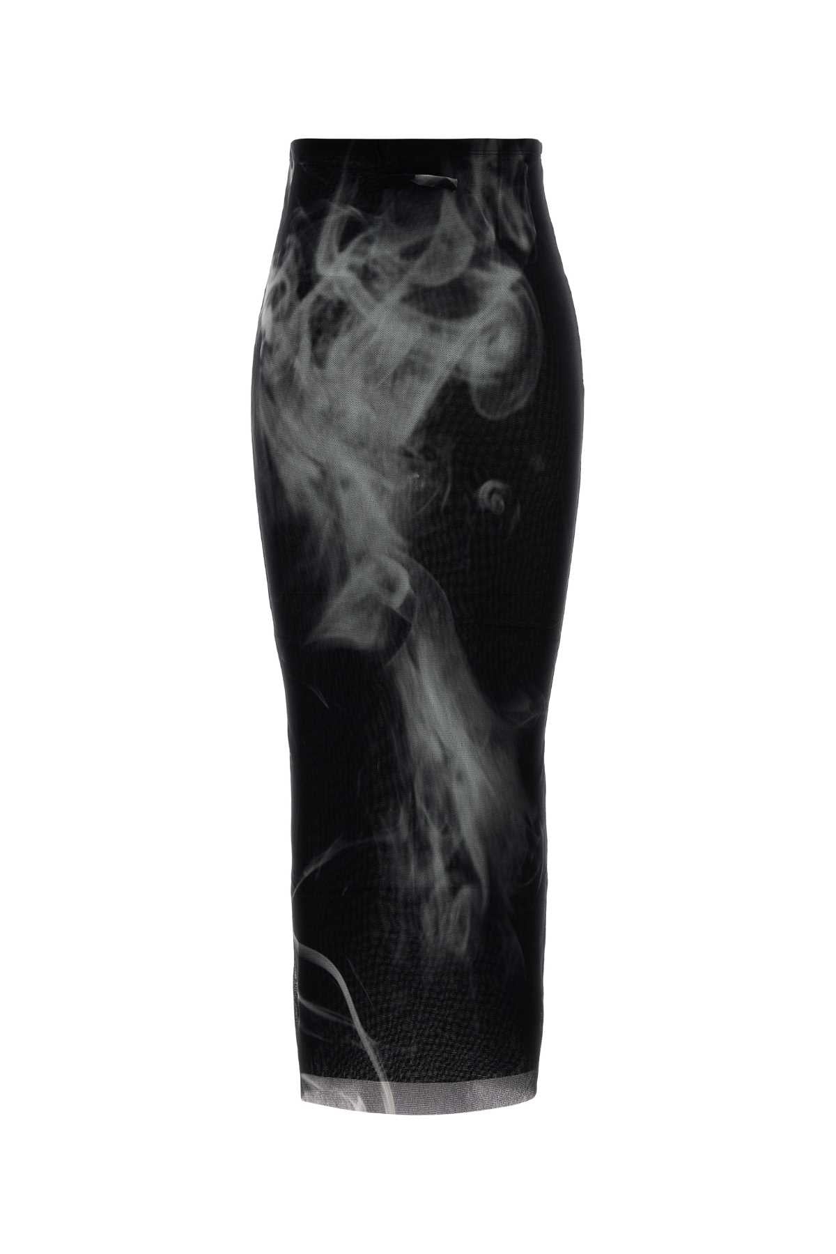 Jean Paul Gaultier Women Printed Tulle Skirt JEAN PAUL GAULTIER