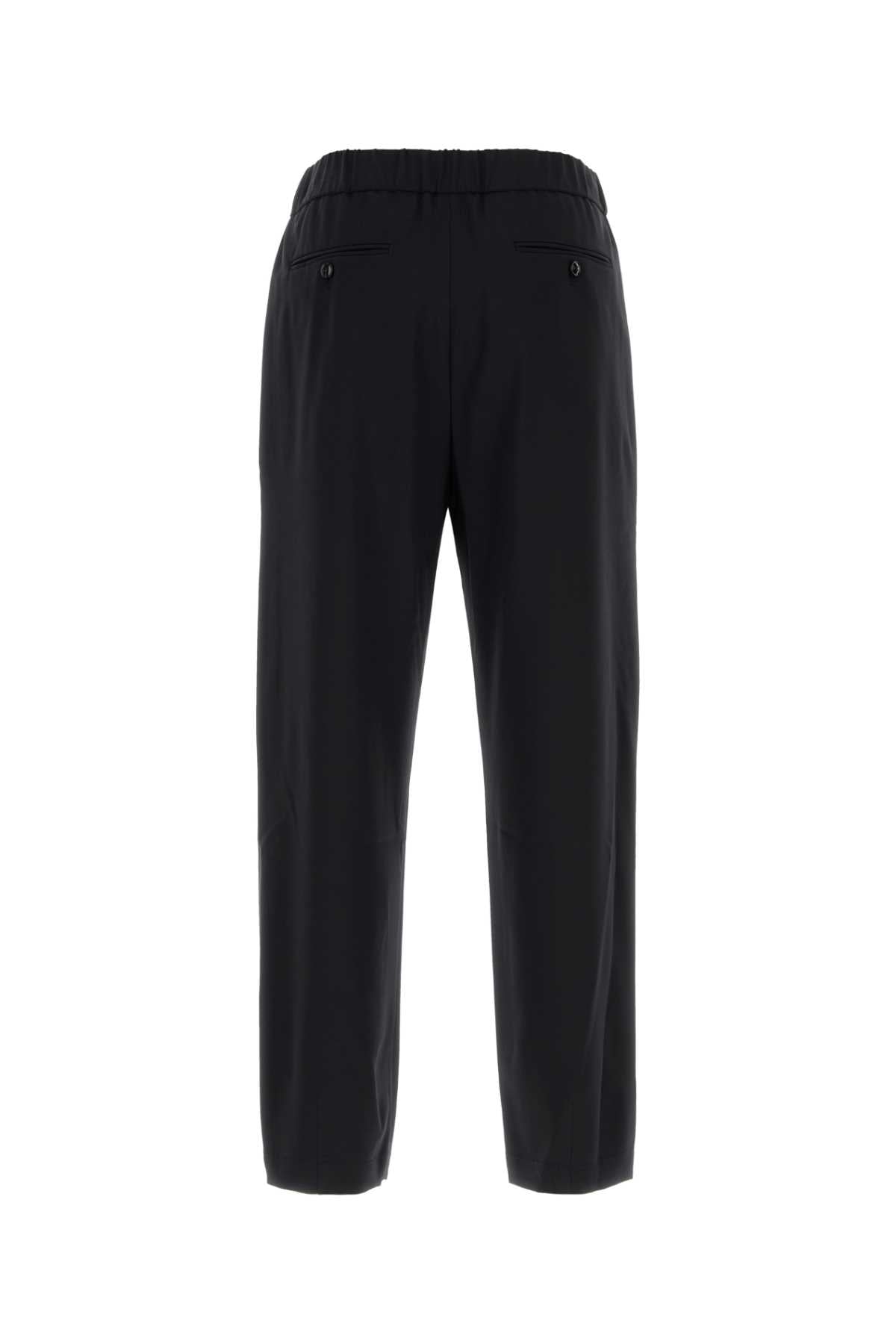 Giorgio Armani Men Black Twill Chino Pant