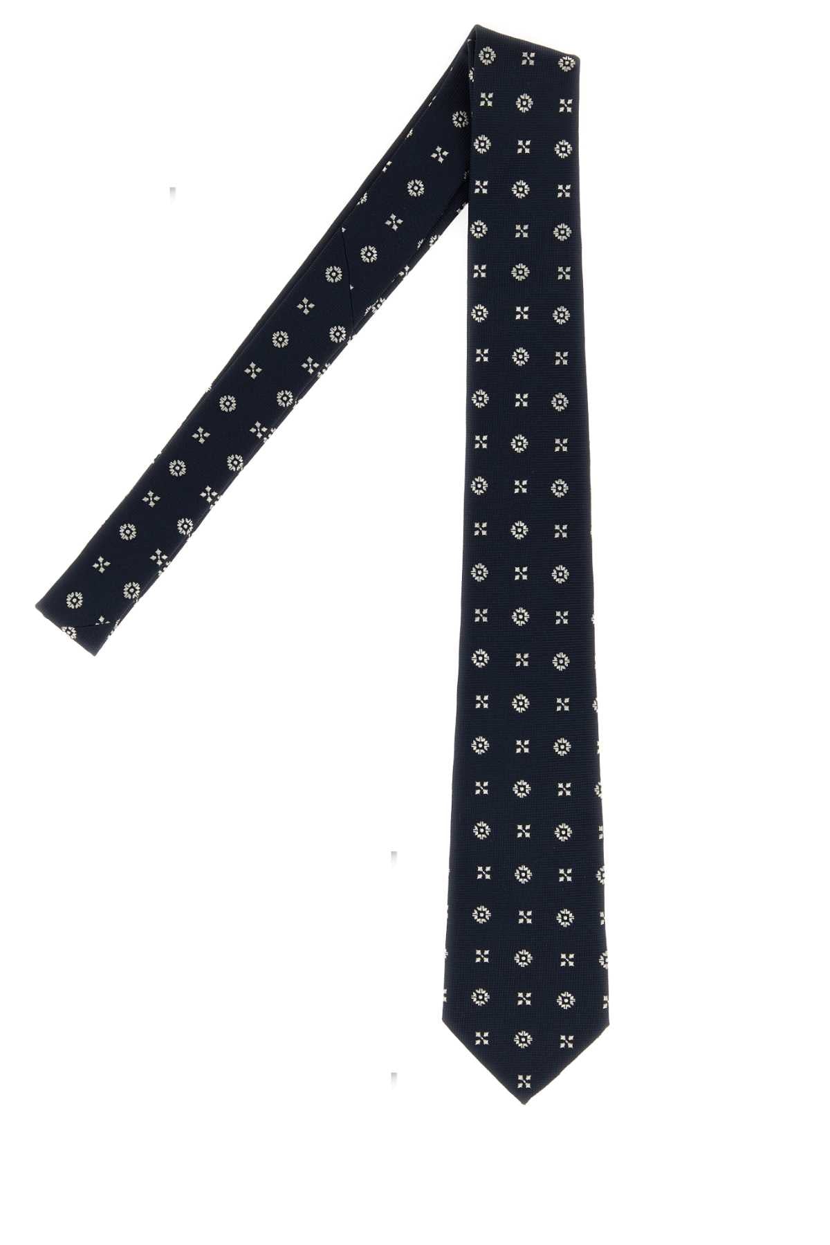 Saint Laurent Men Embroidered Jacquard Tie SAINT LAURENT