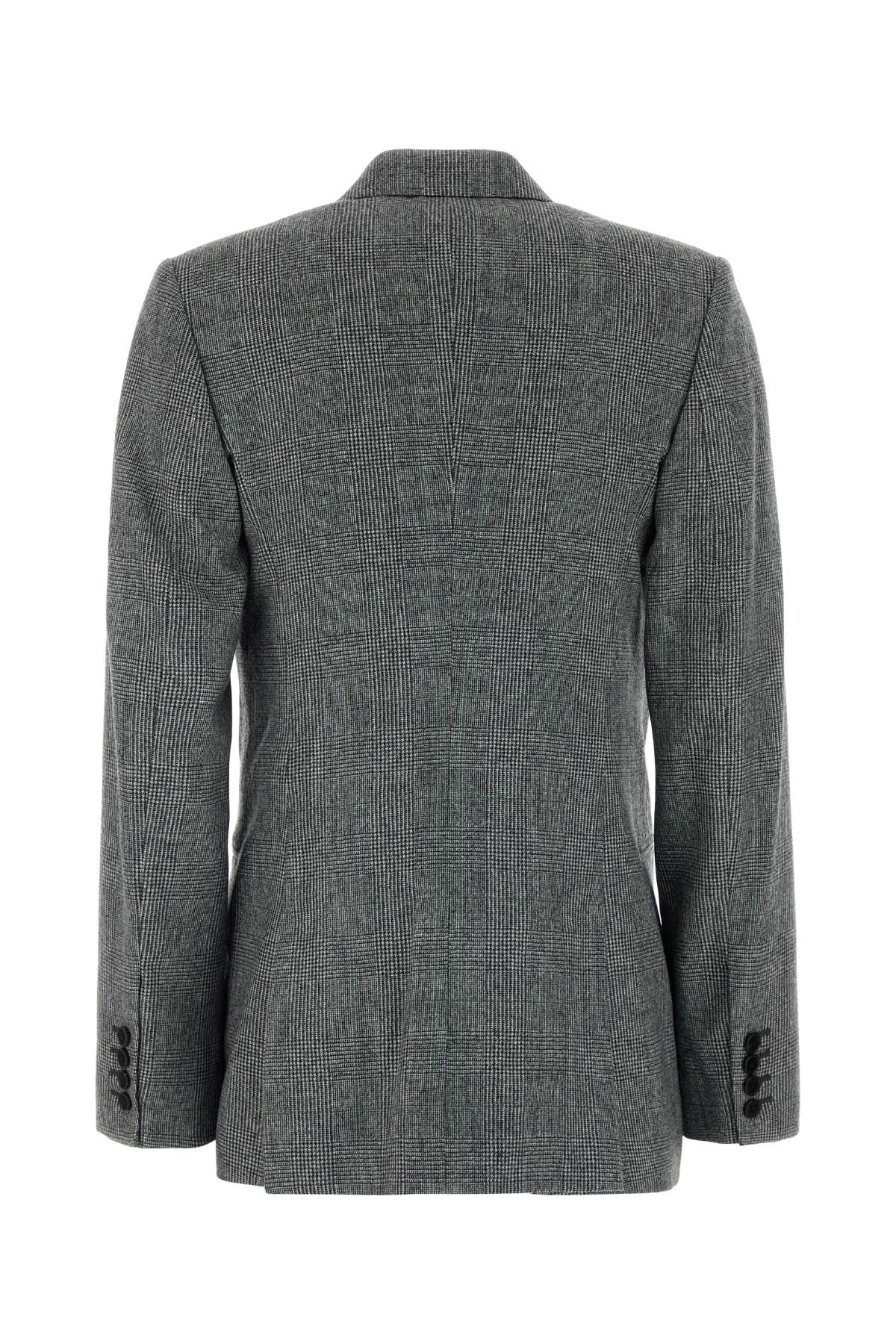 Givenchy Women Embroidered Flannel Blazer GIVENCHY