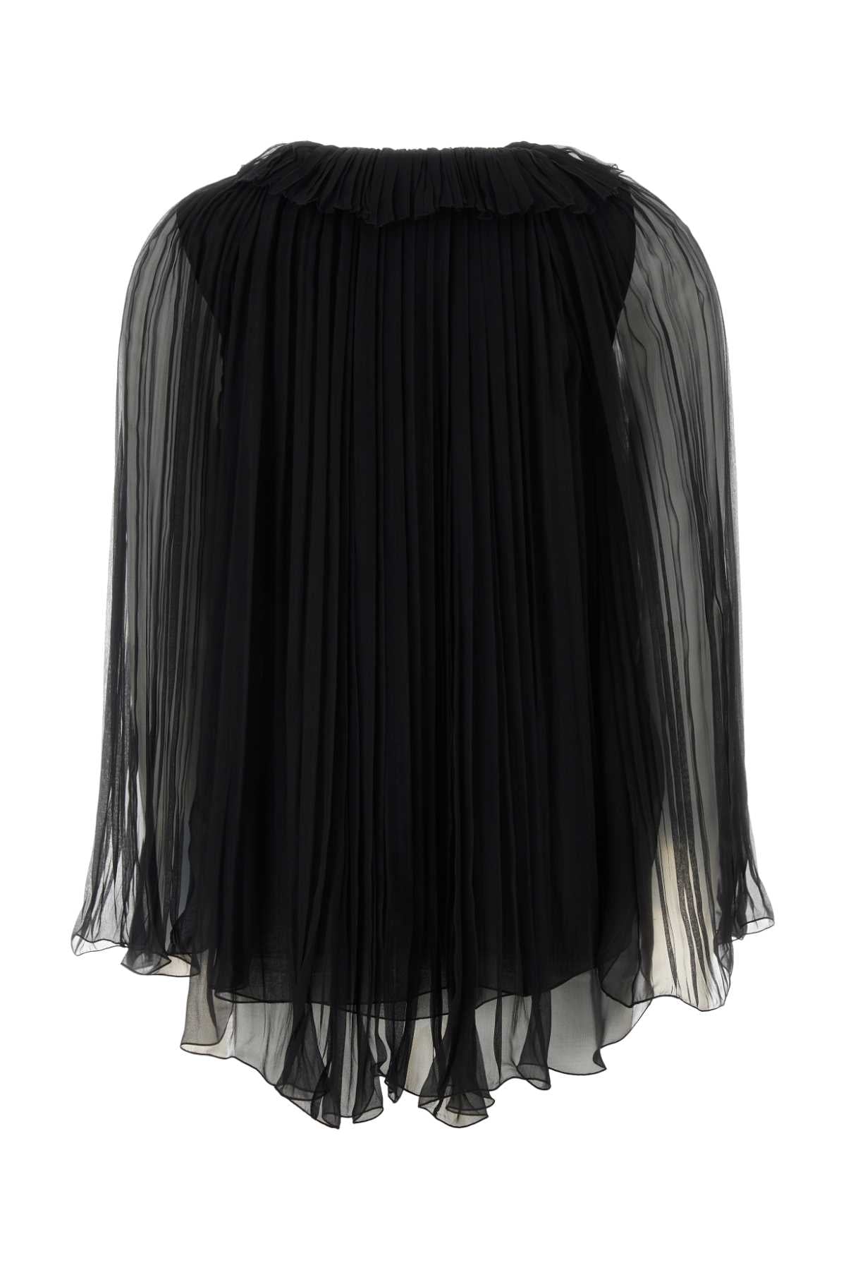 Alberta Ferretti Women Black Crepe Blouse ALBERTA FERRETTI