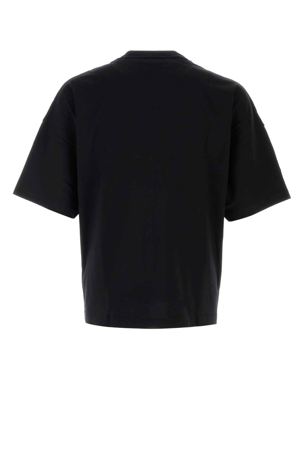 Palm Angels Men Black Cotton T-Shirt PALM ANGELS