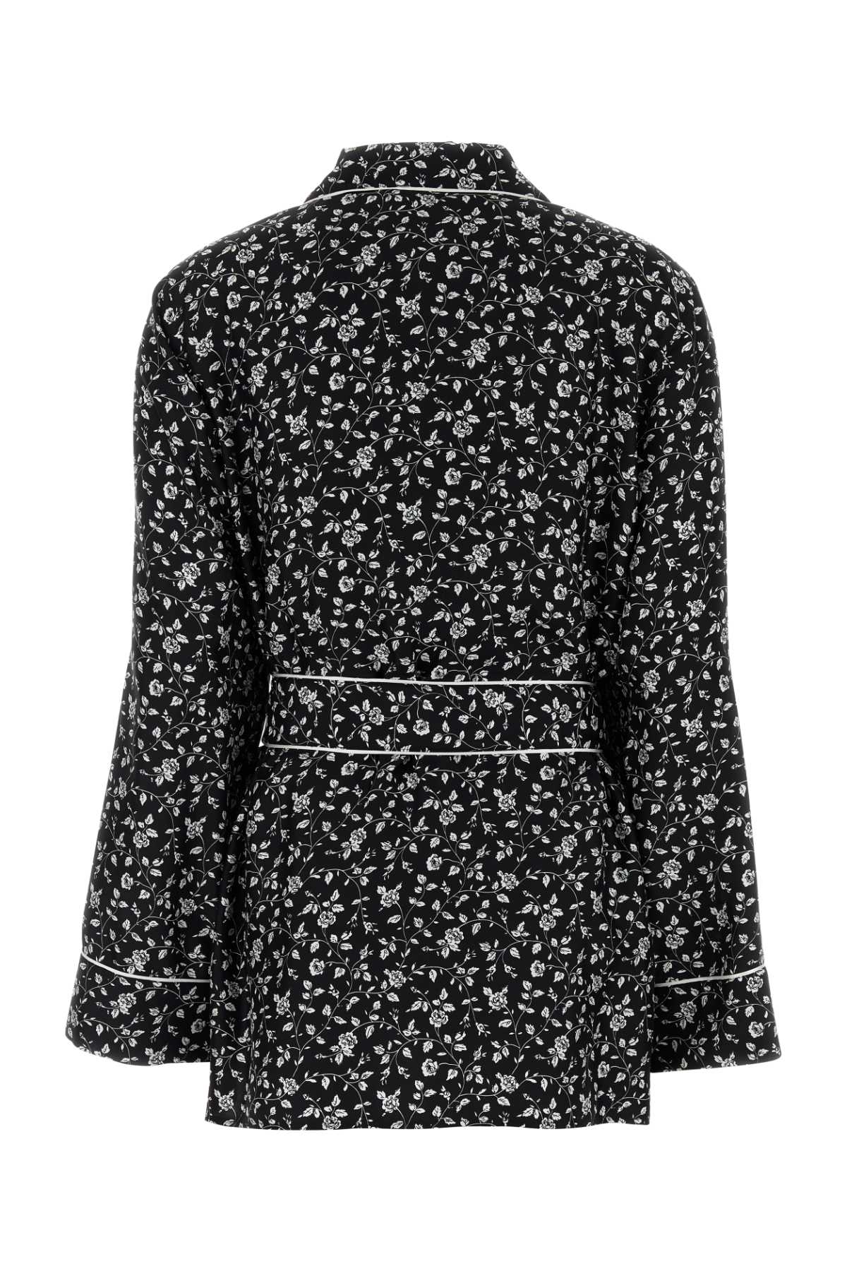 Dolce & Gabbana Women Printed Silk Shirt DOLCE & GABBANA