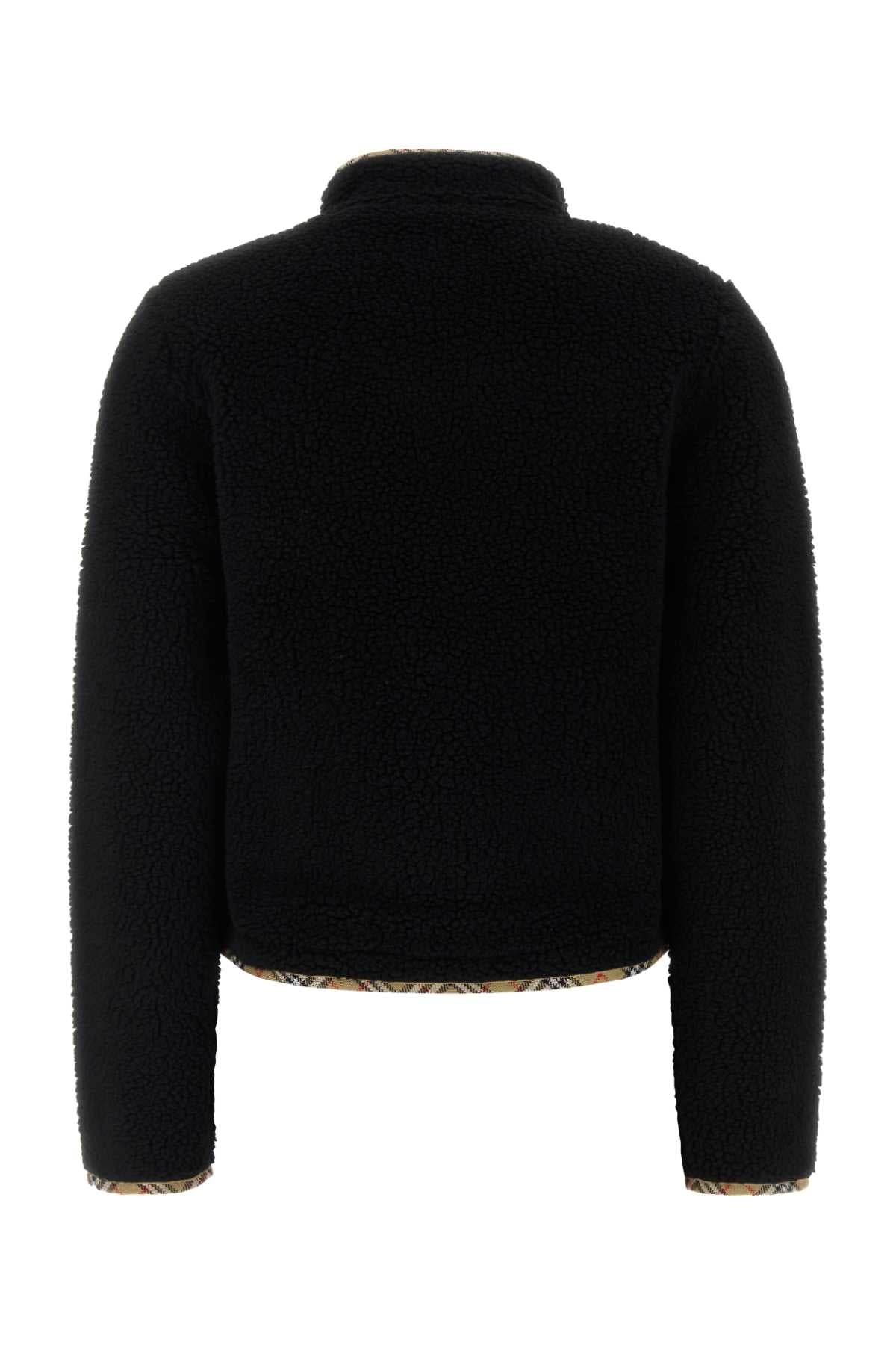 Burberry Women Black Teddy Jacket BURBERRY